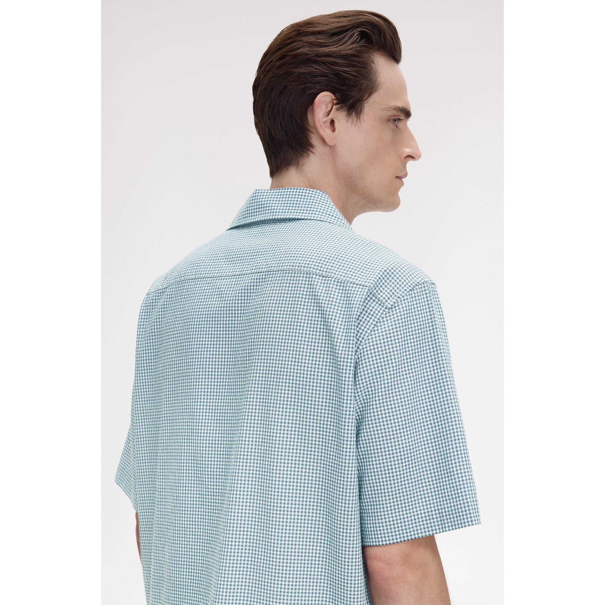 Gingham Short Sleeve Shirt