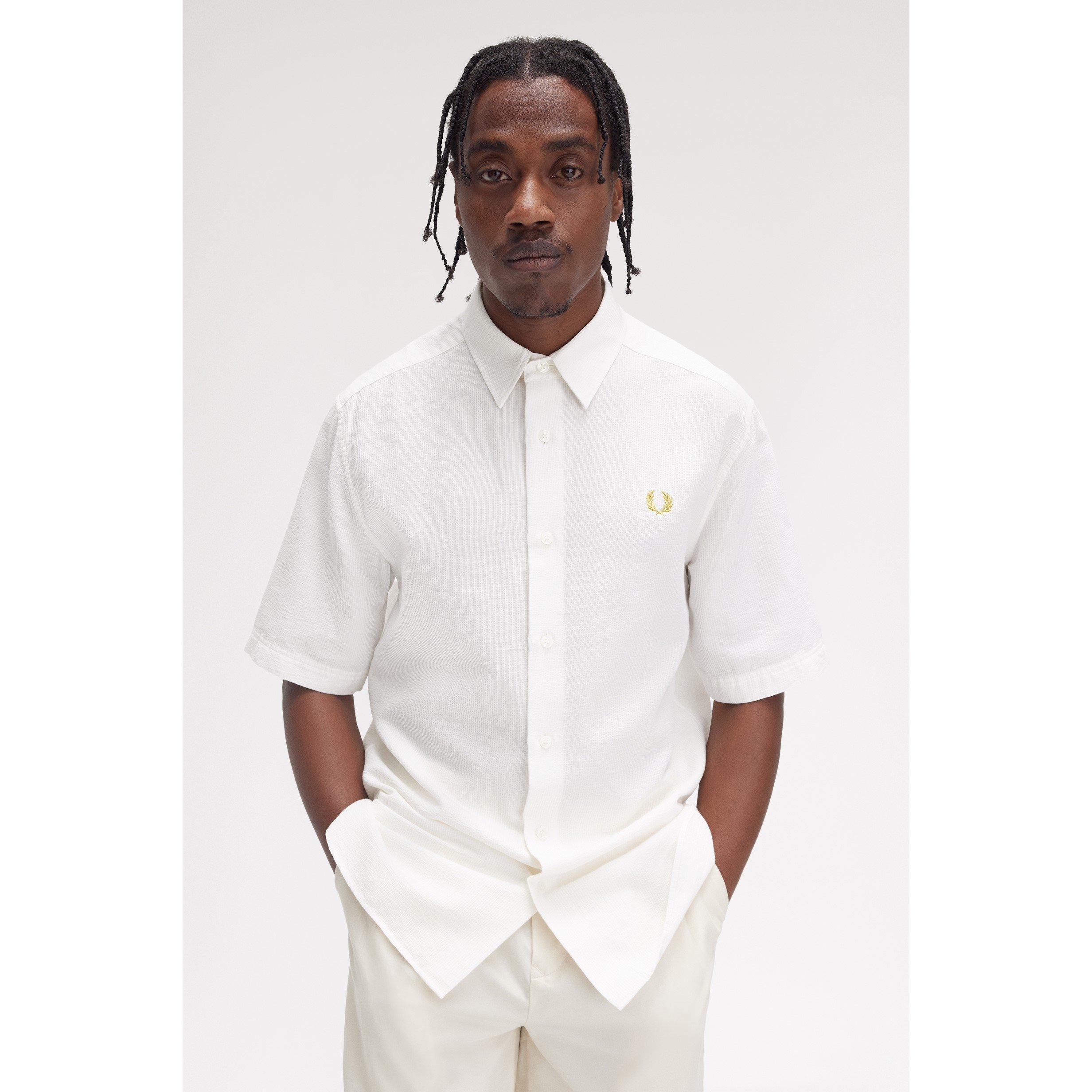 Seersucker Short Sleeve Shirt