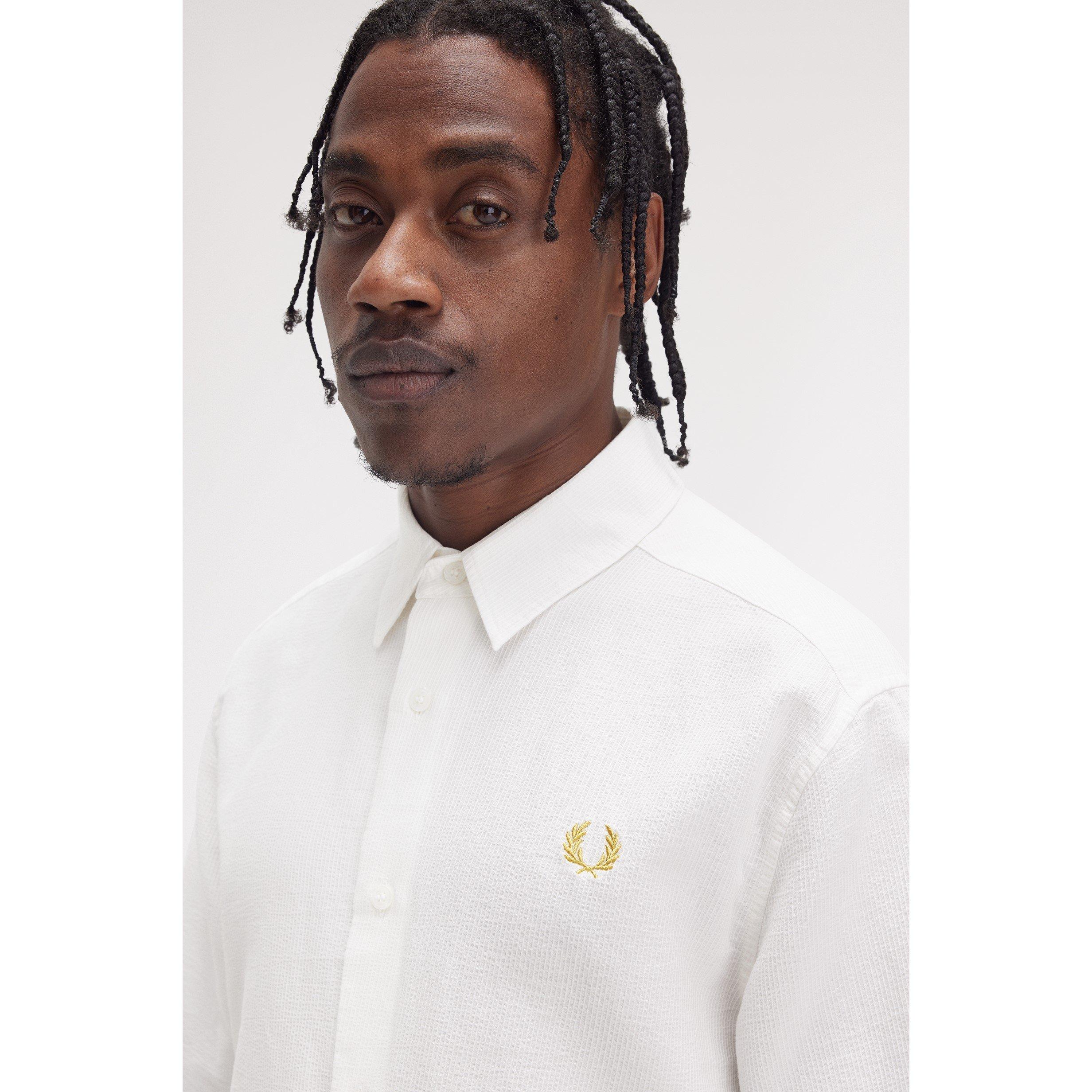 Seersucker Short Sleeve Shirt