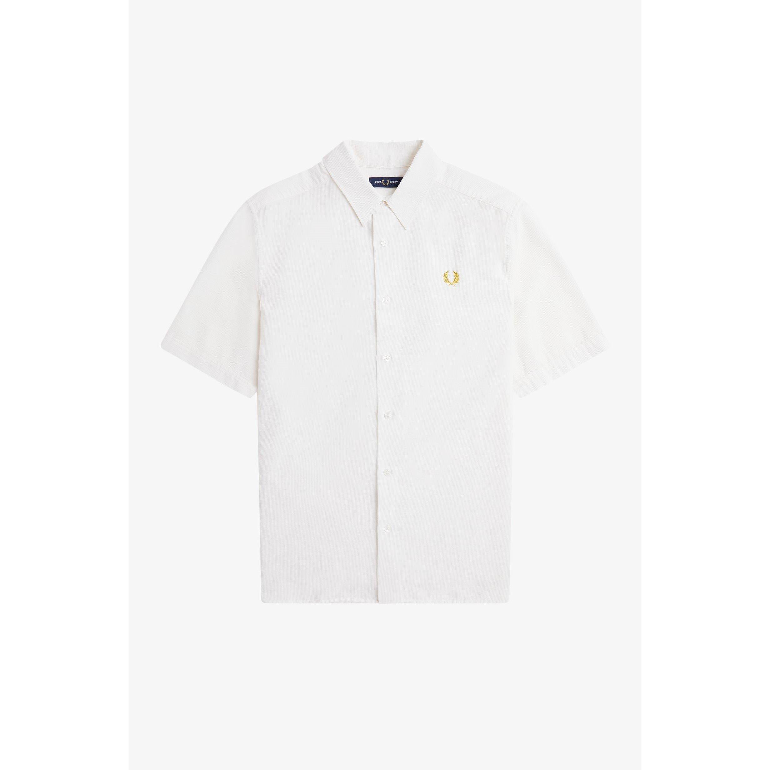 Seersucker Short Sleeve Shirt