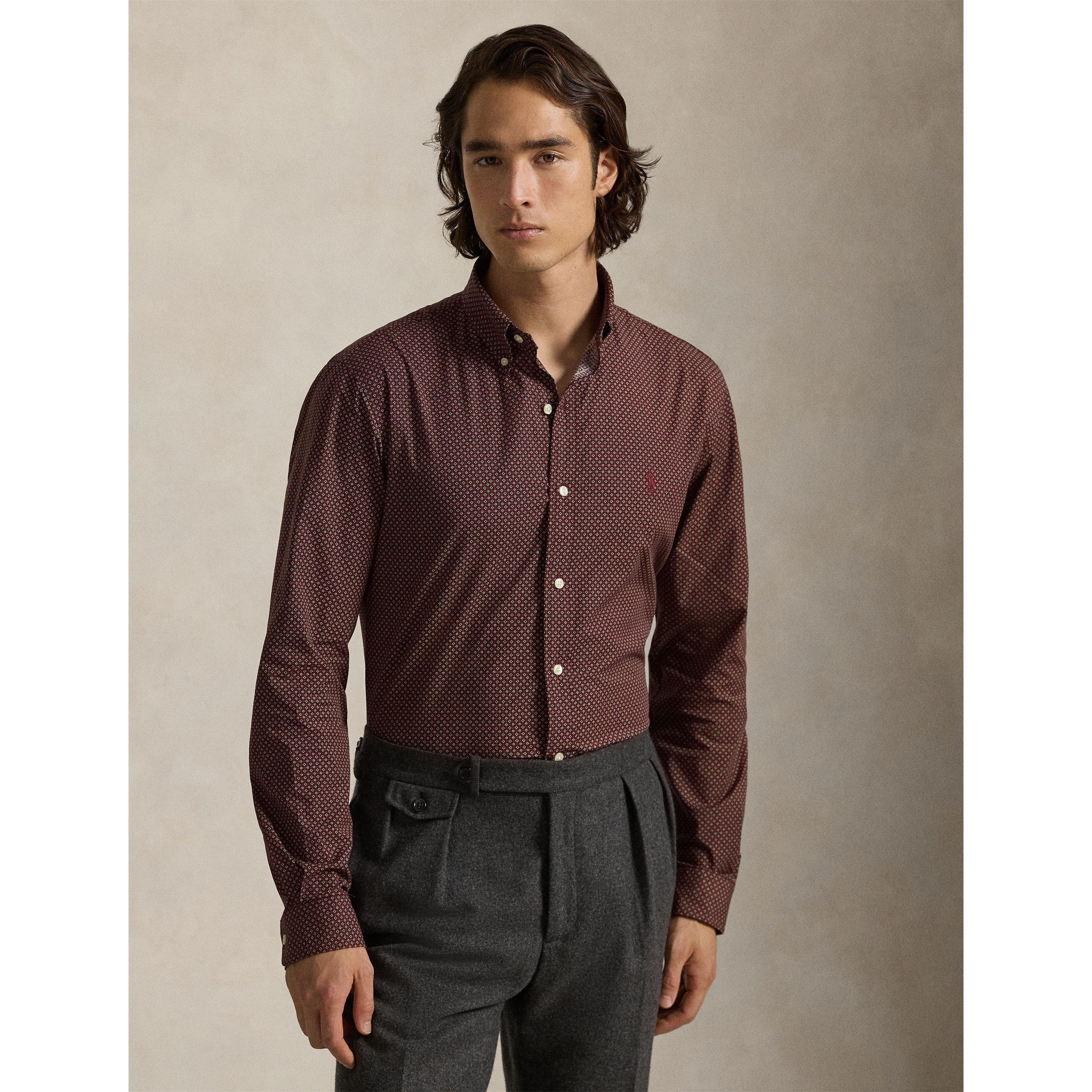 Long-Sleeve Plain Shirt