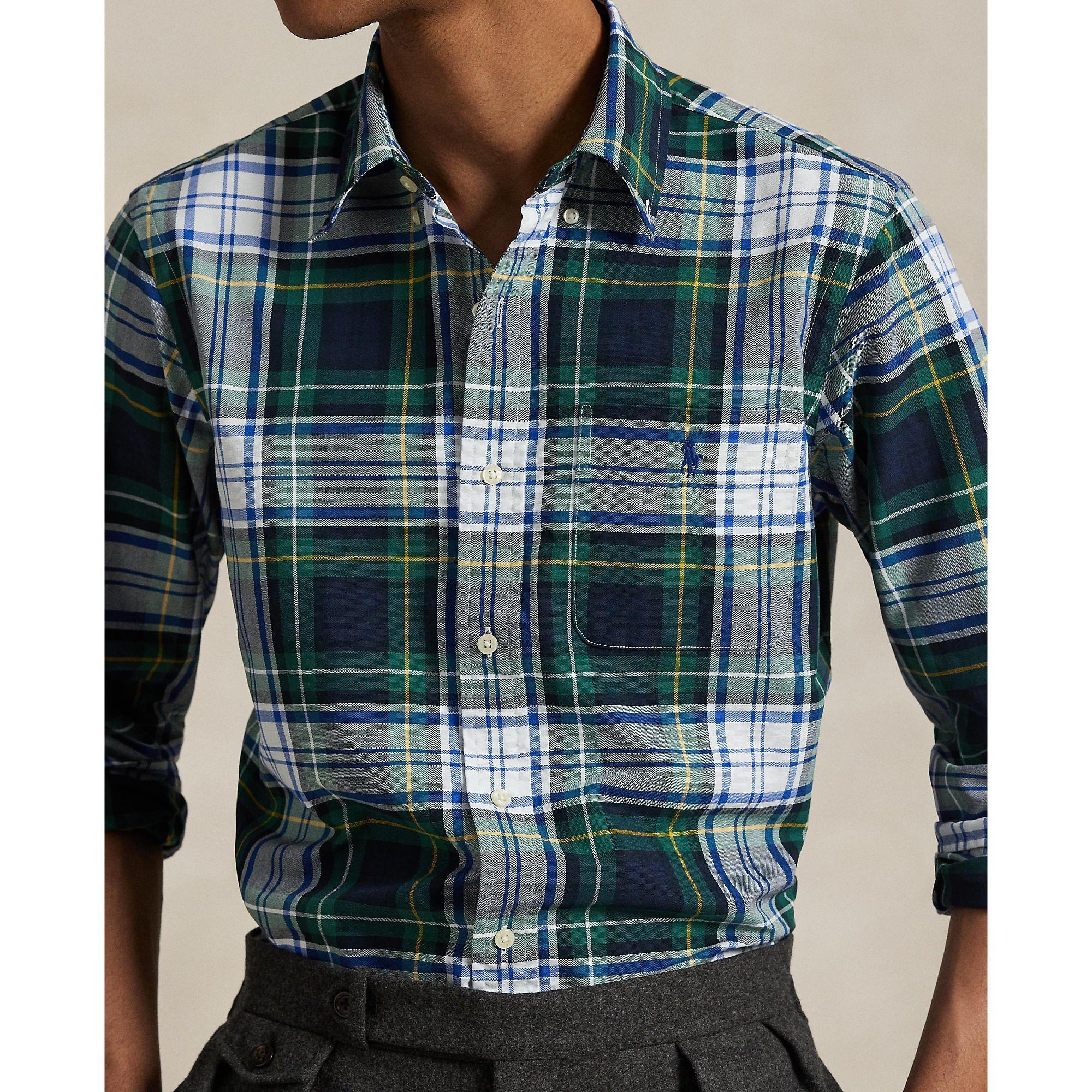 Check Oxford Long Sleeve Shirt