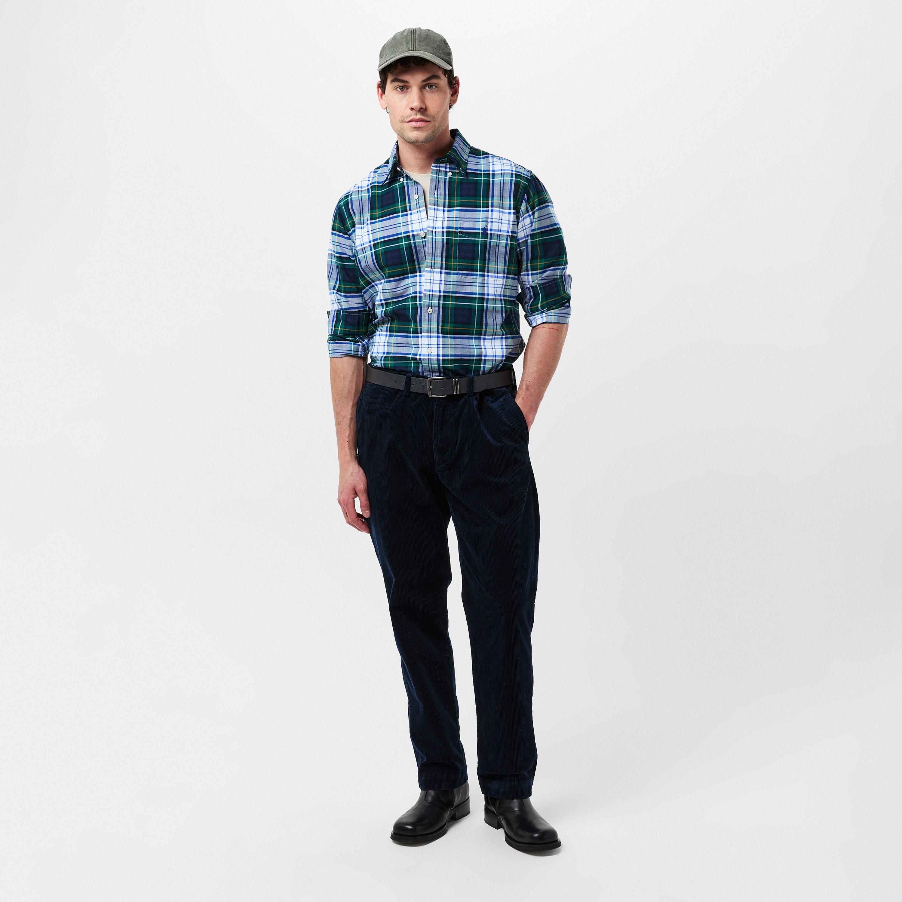 Check Oxford Long Sleeve Shirt