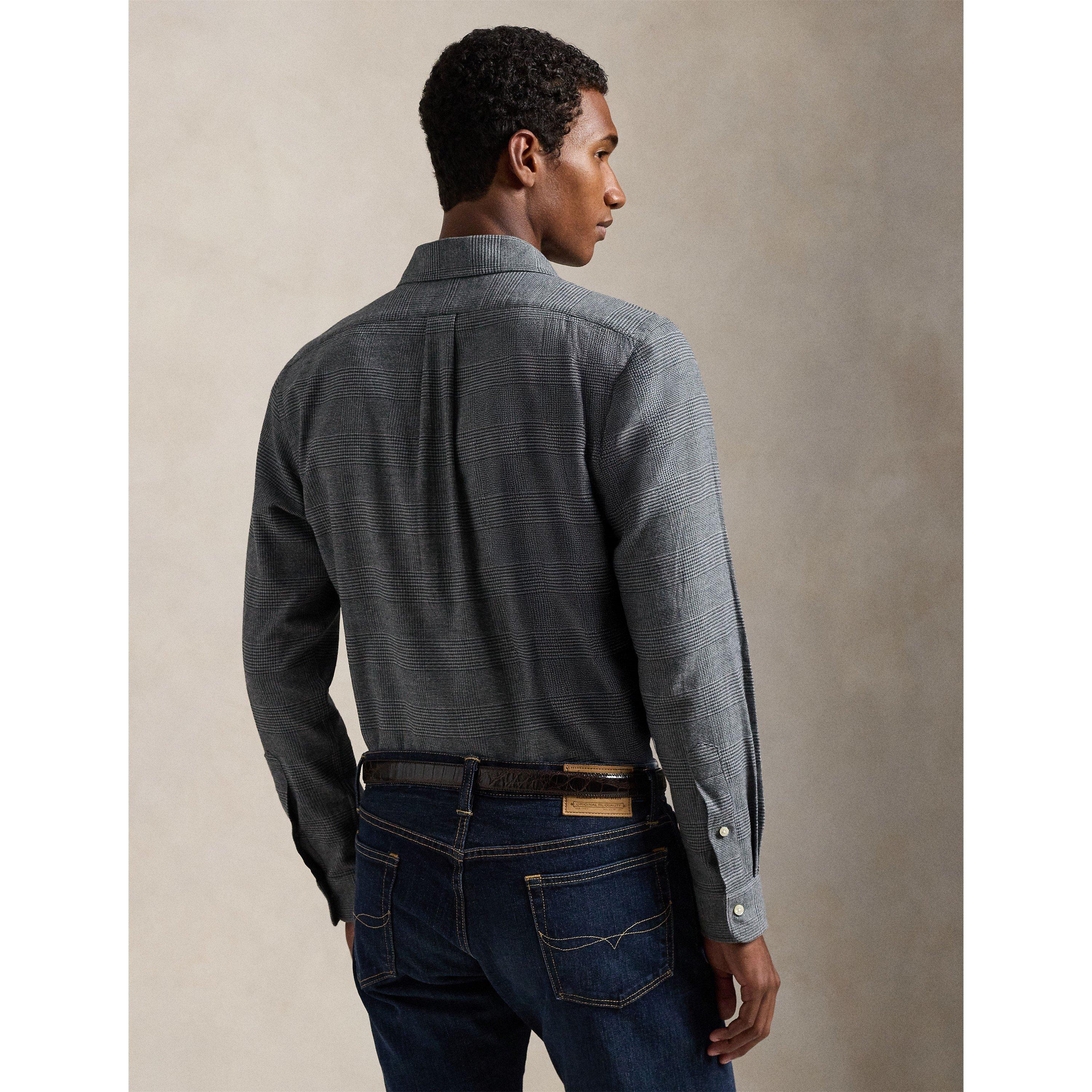 Long Sleeve Patterned Shirt