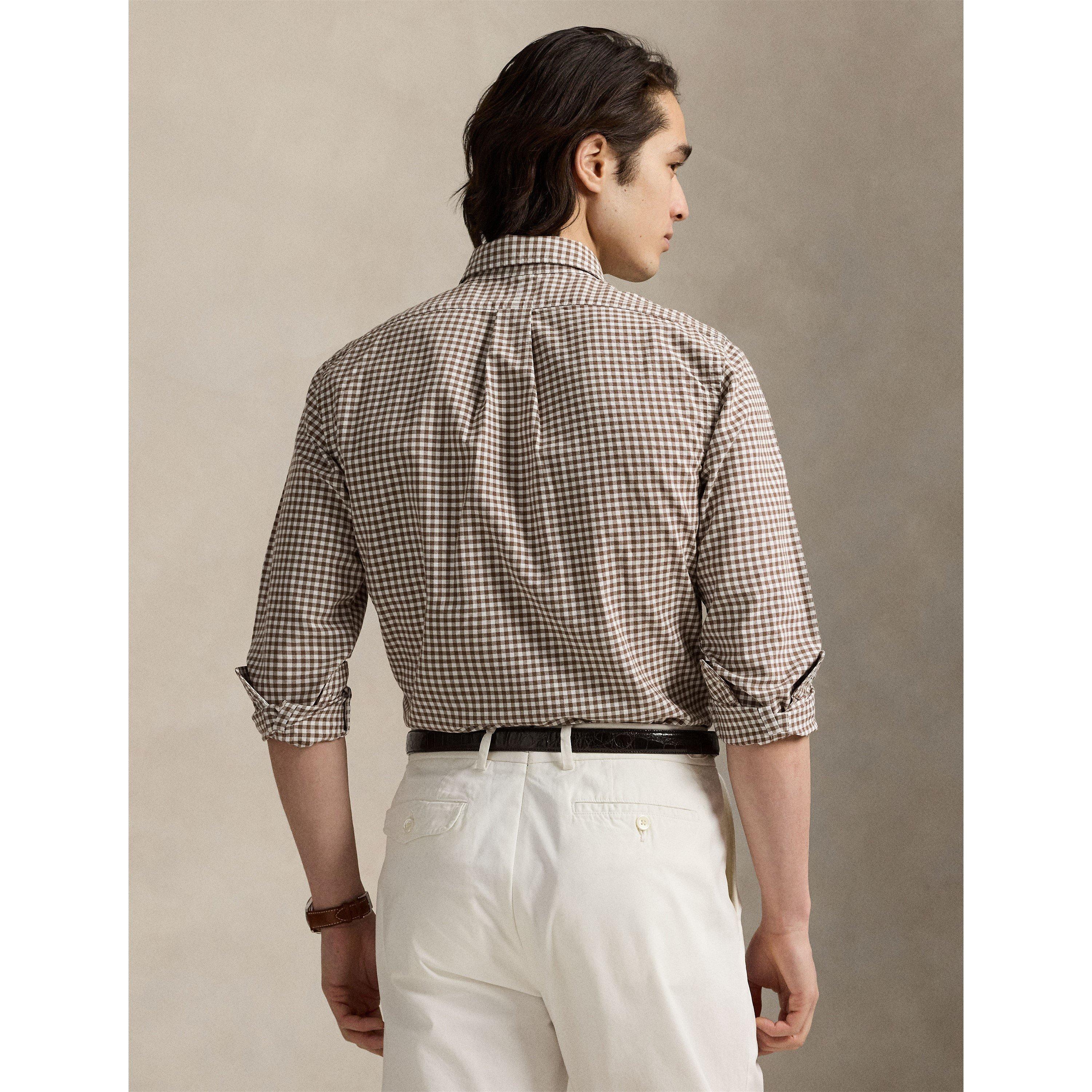 Oxford Patterned Long Sleeve Shirt