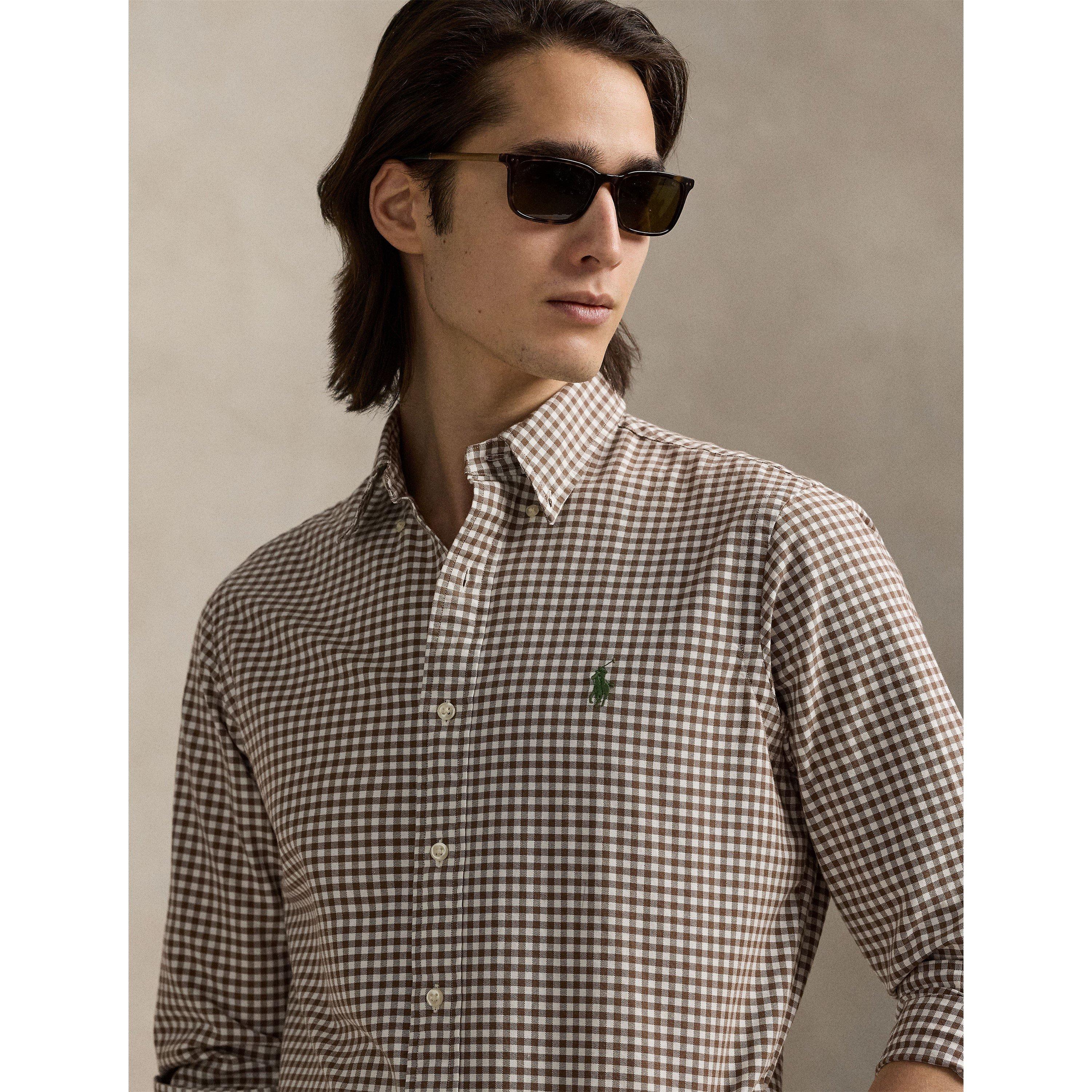 Oxford Patterned Long Sleeve Shirt