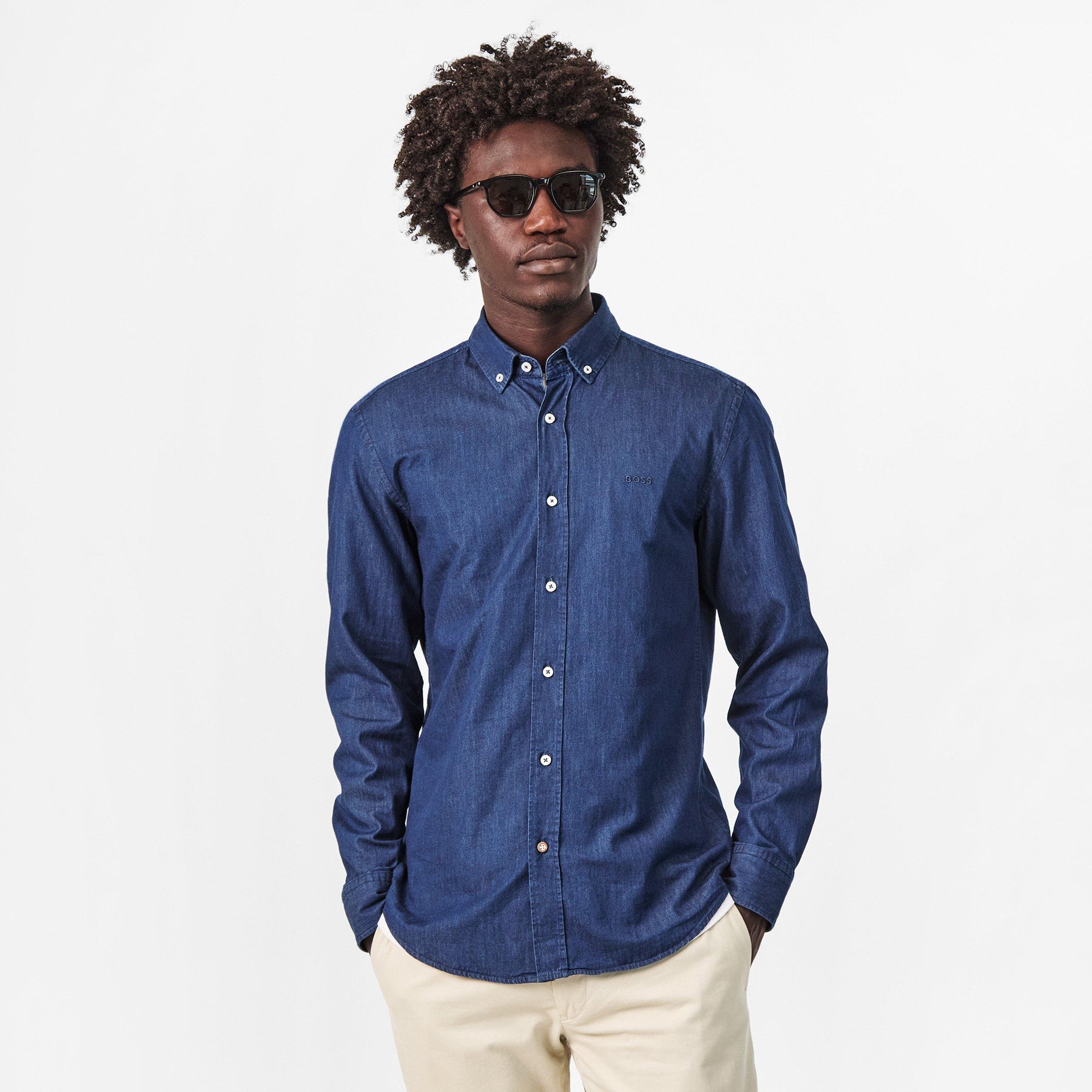 C-Hal-Bd-E-C1-243 10261769 01 Oxford Shirt Mens