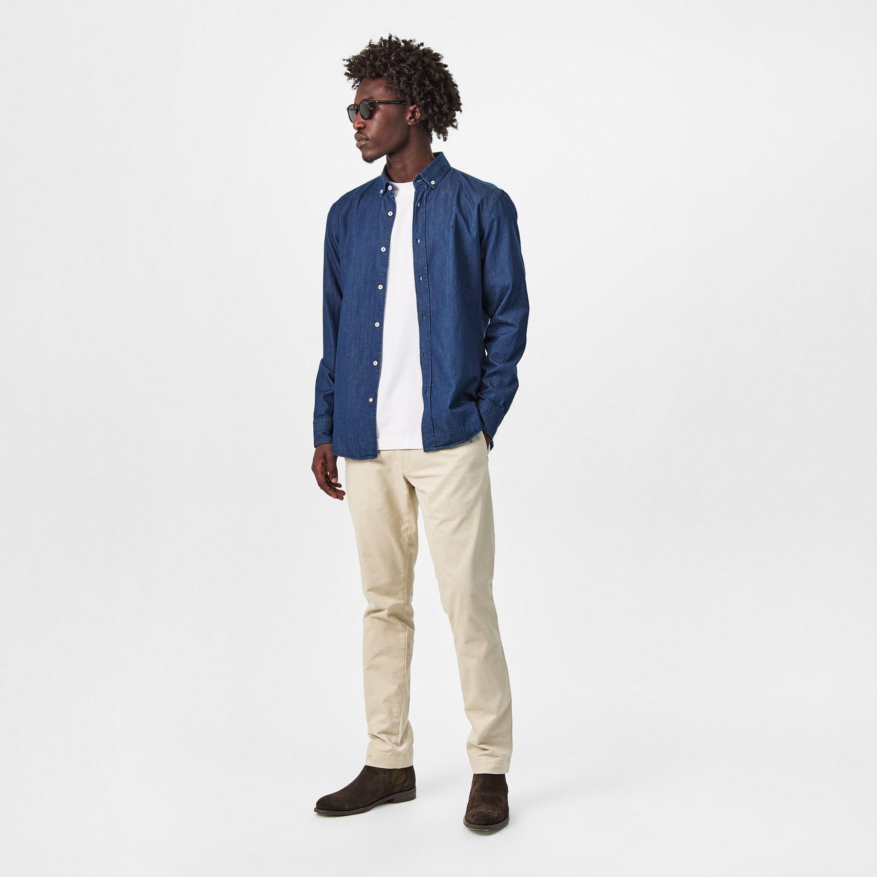 C-Hal-Bd-E-C1-243 10261769 01 Oxford Shirt Mens
