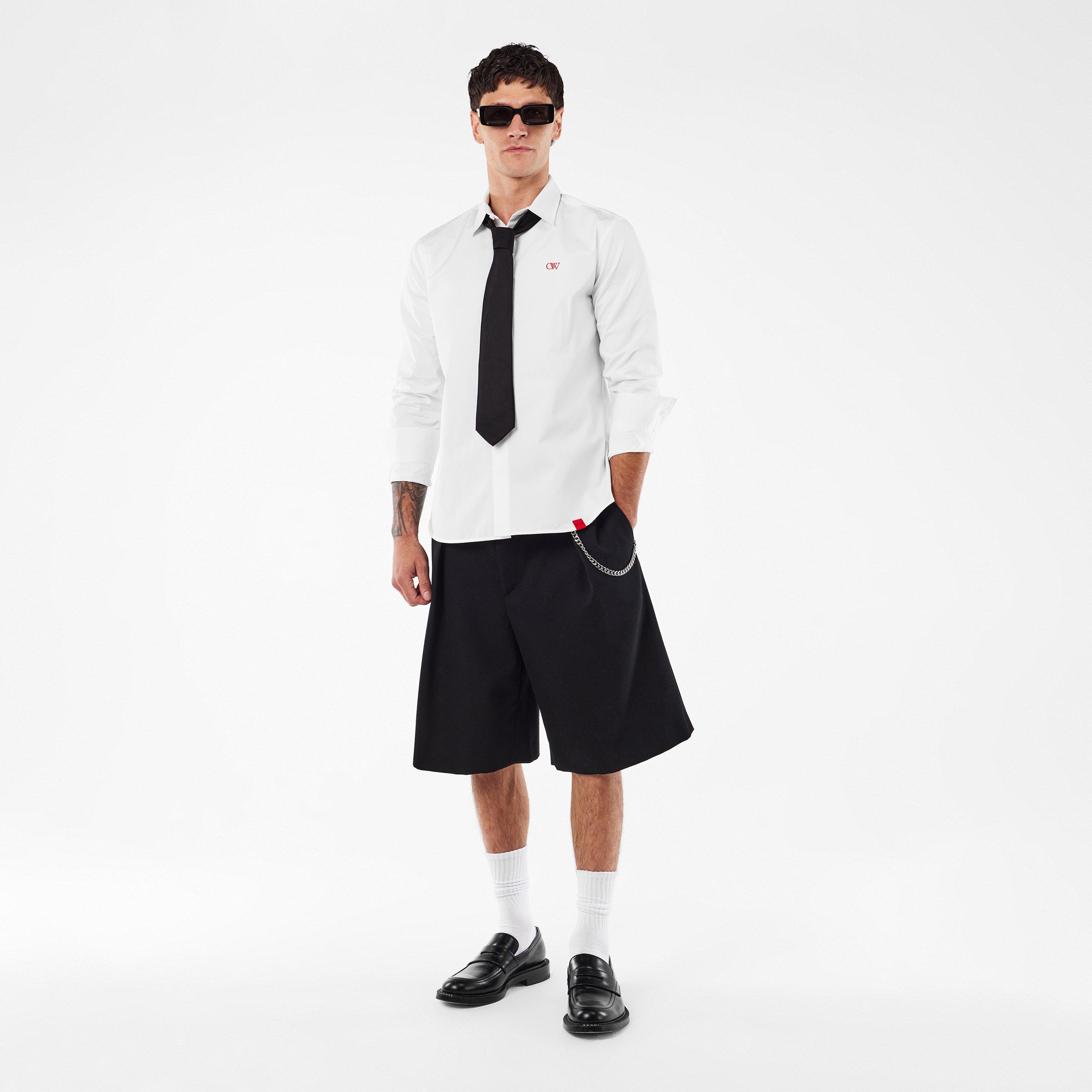 Cotton Long Sleeve Tailored Fit Dress Shirt