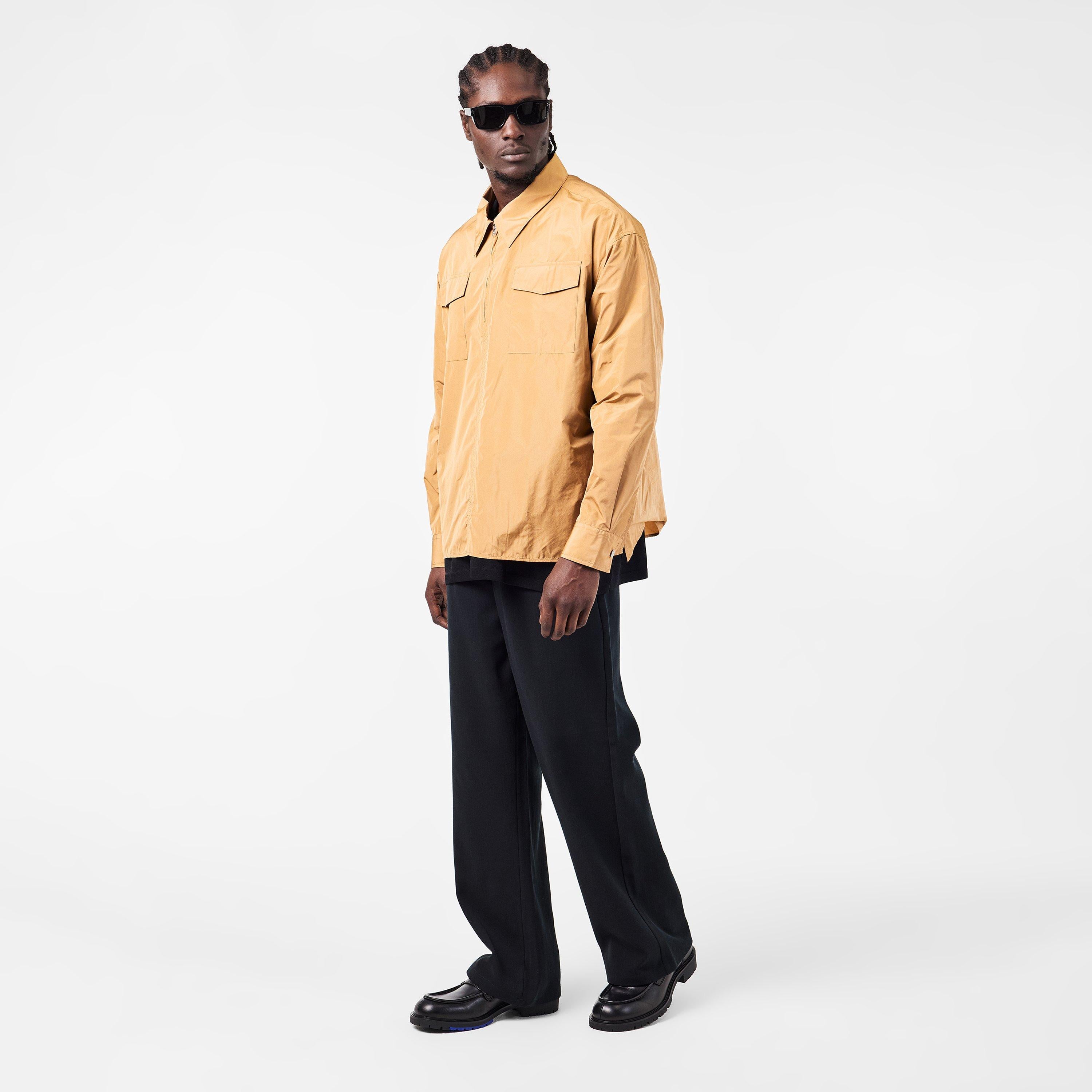 Plain Long-Sleeve Shirt