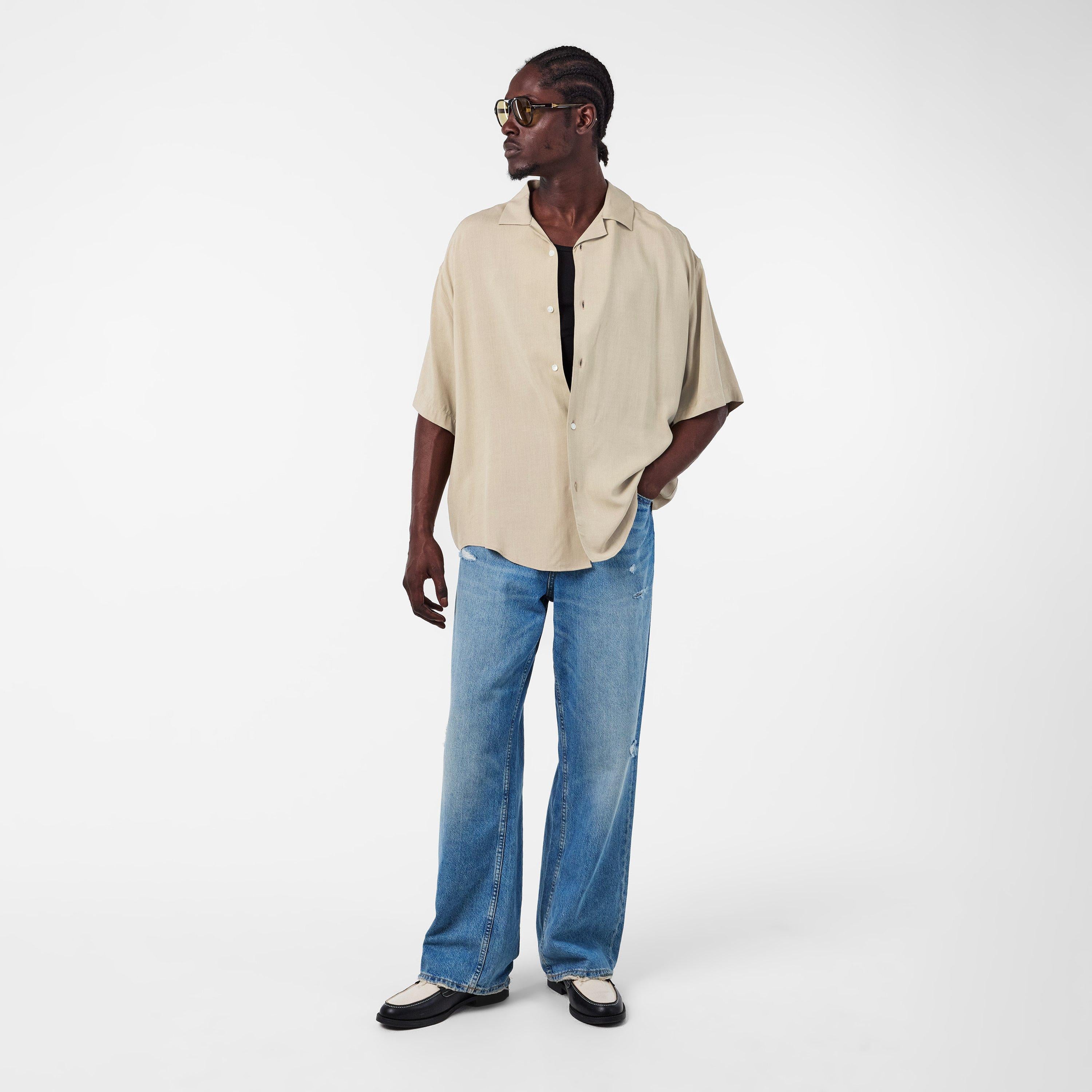 Short Sleeve Plain Shirt
