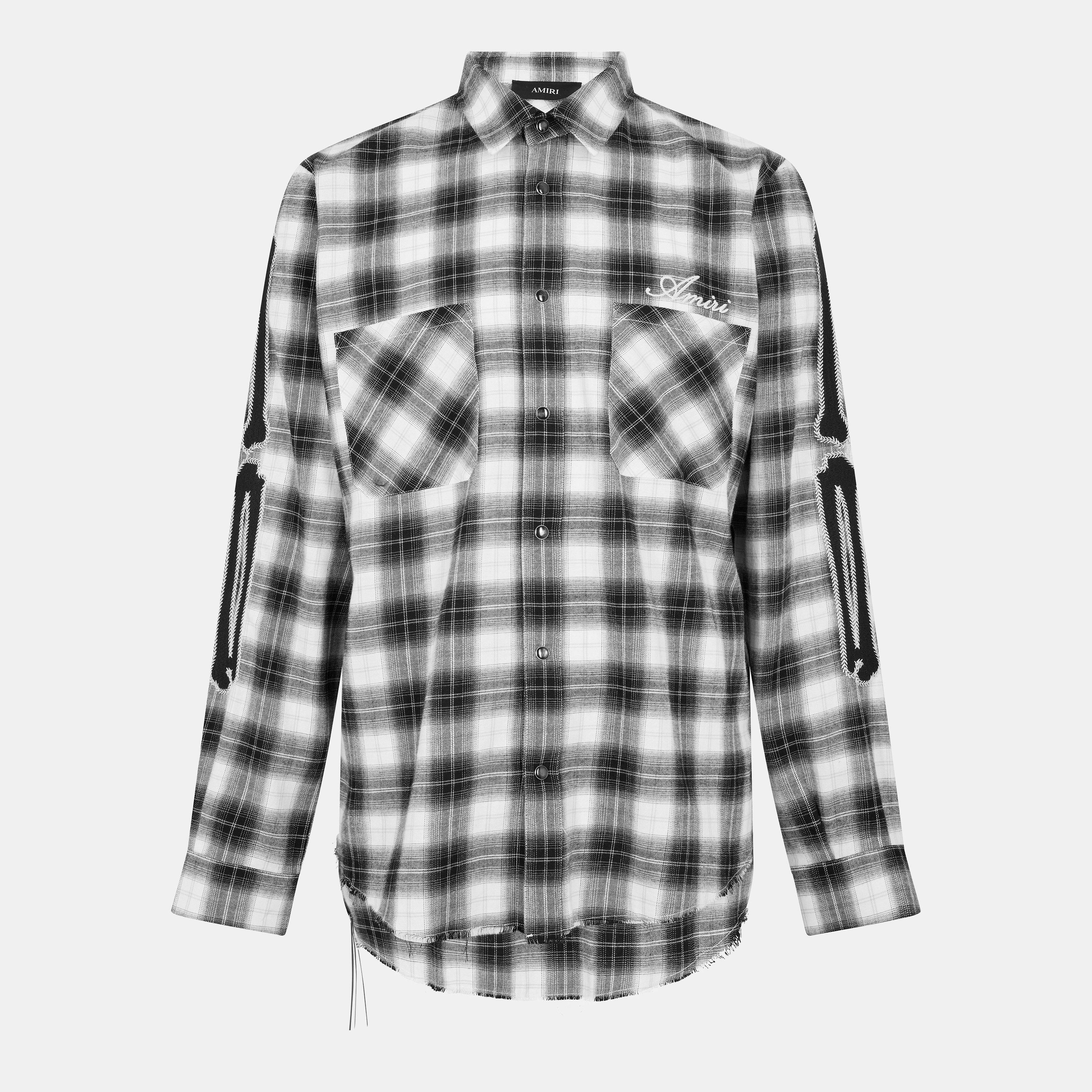 Bones Long Sleeve Flannel Shirt