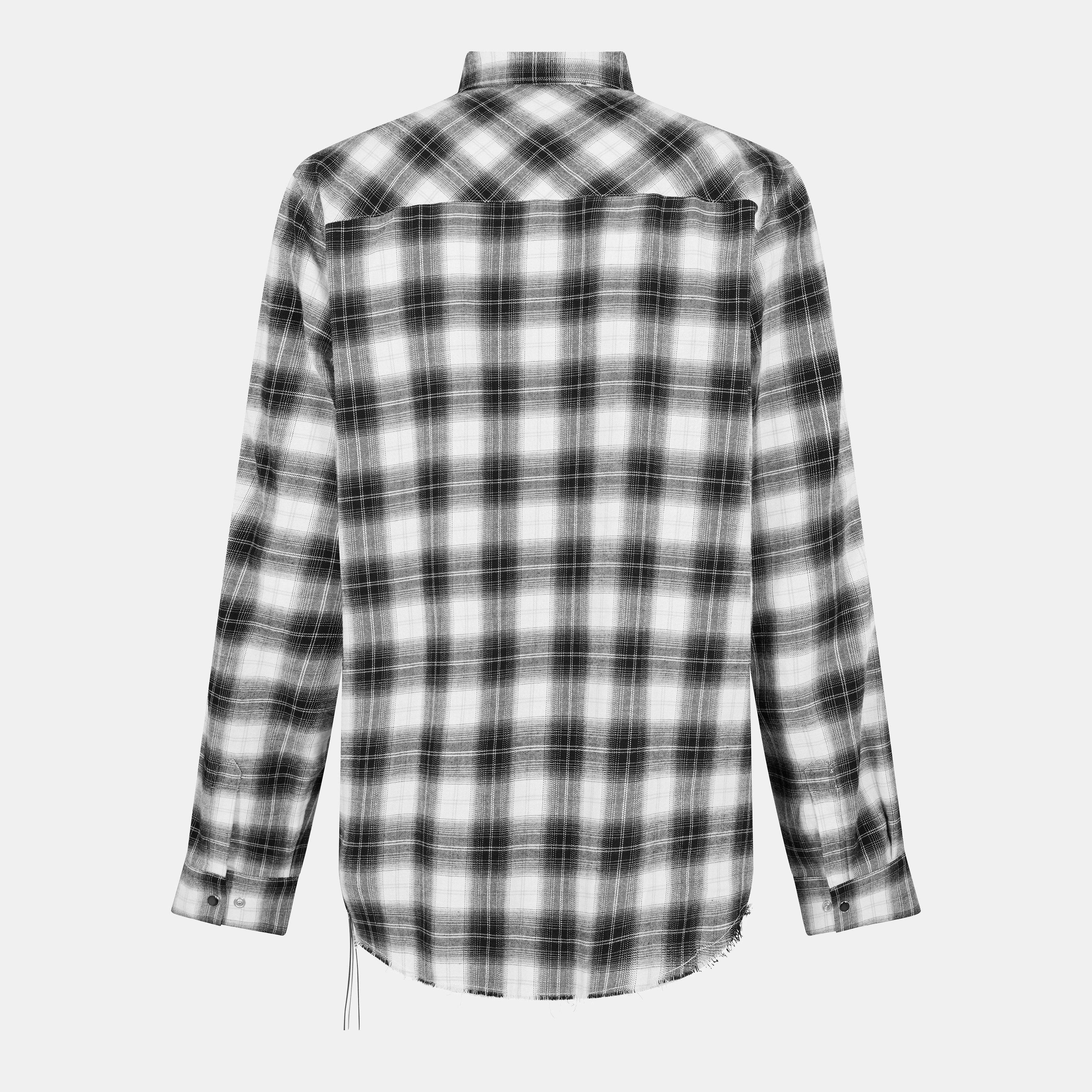 Bones Long Sleeve Flannel Shirt