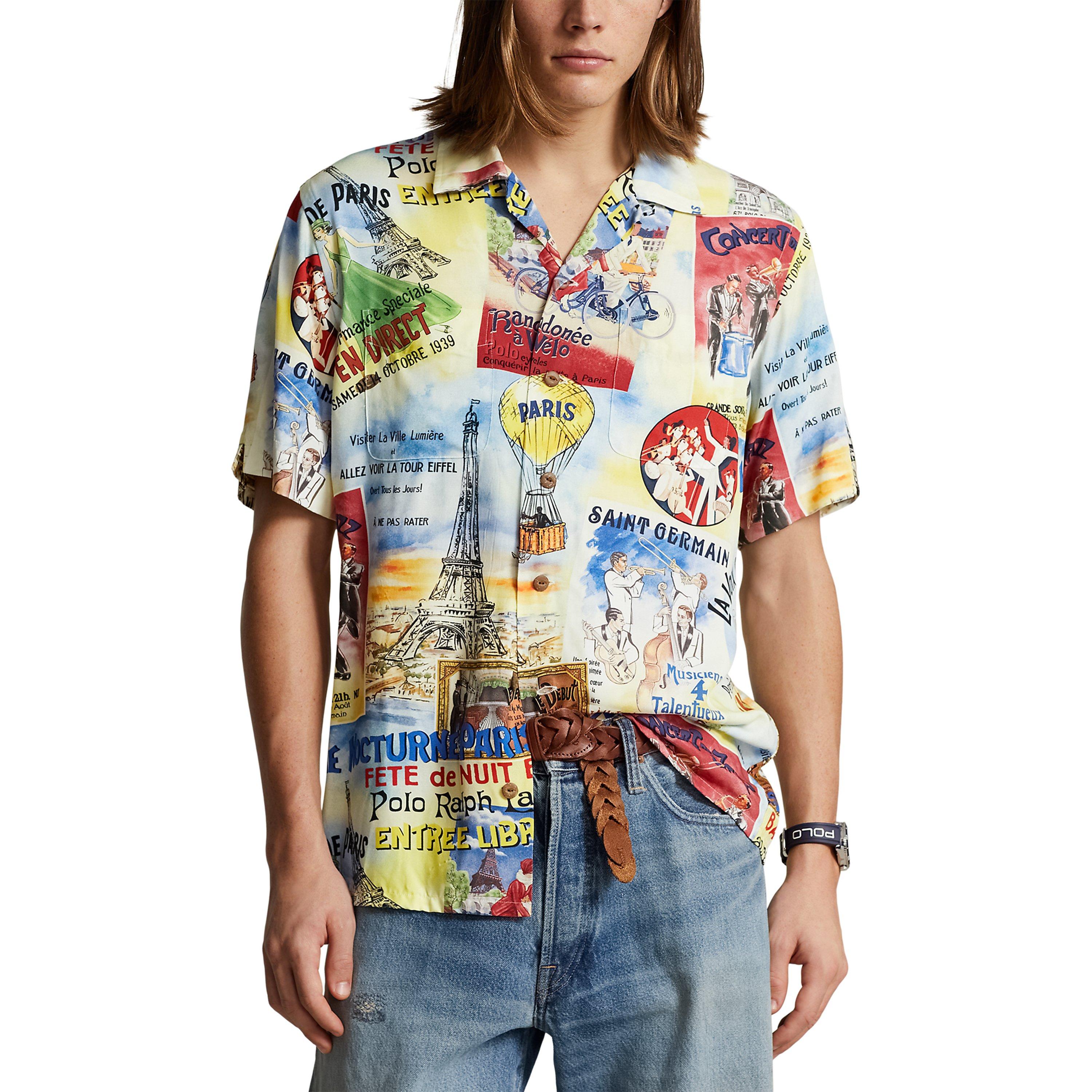 Paris Print Shirt