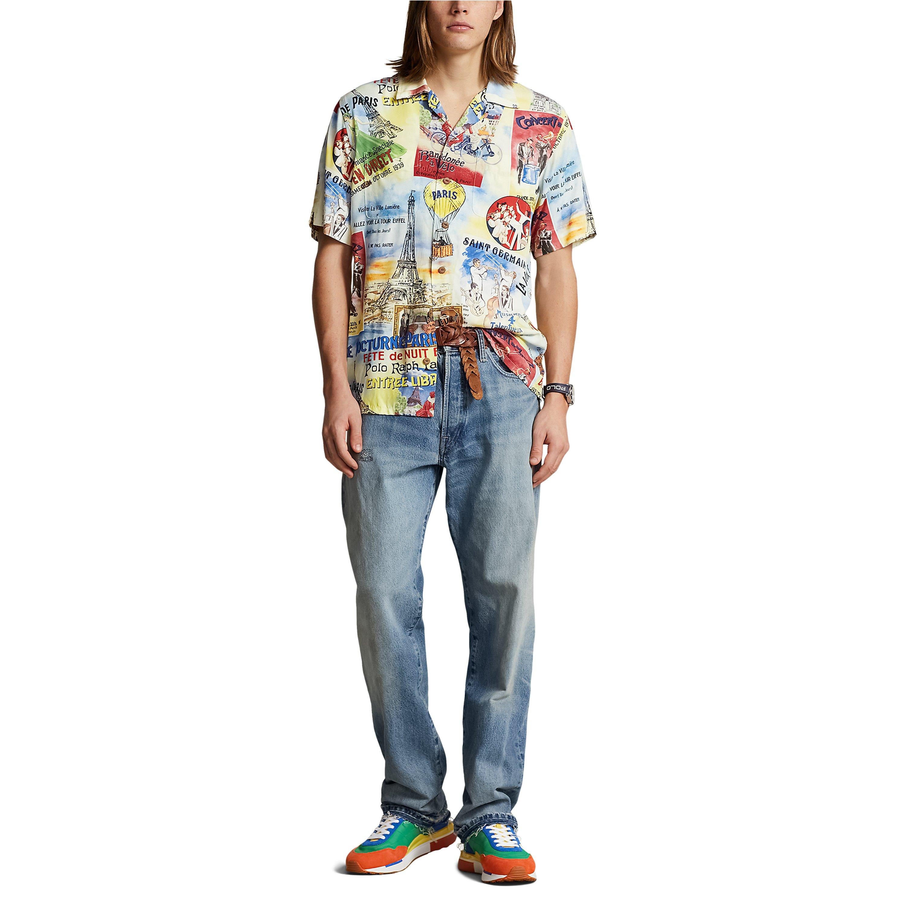 Paris Print Shirt