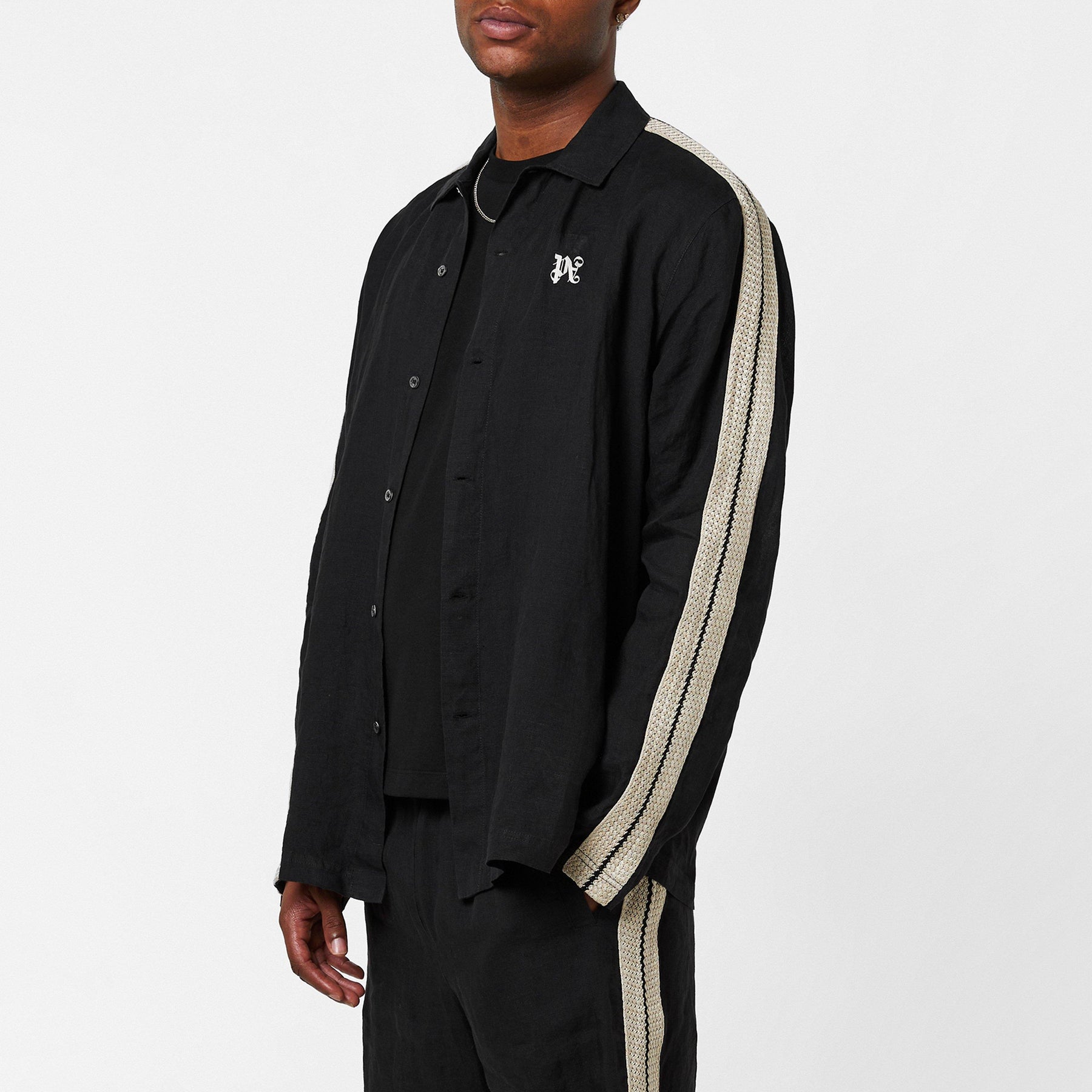 Monogram Polo Track Shirt