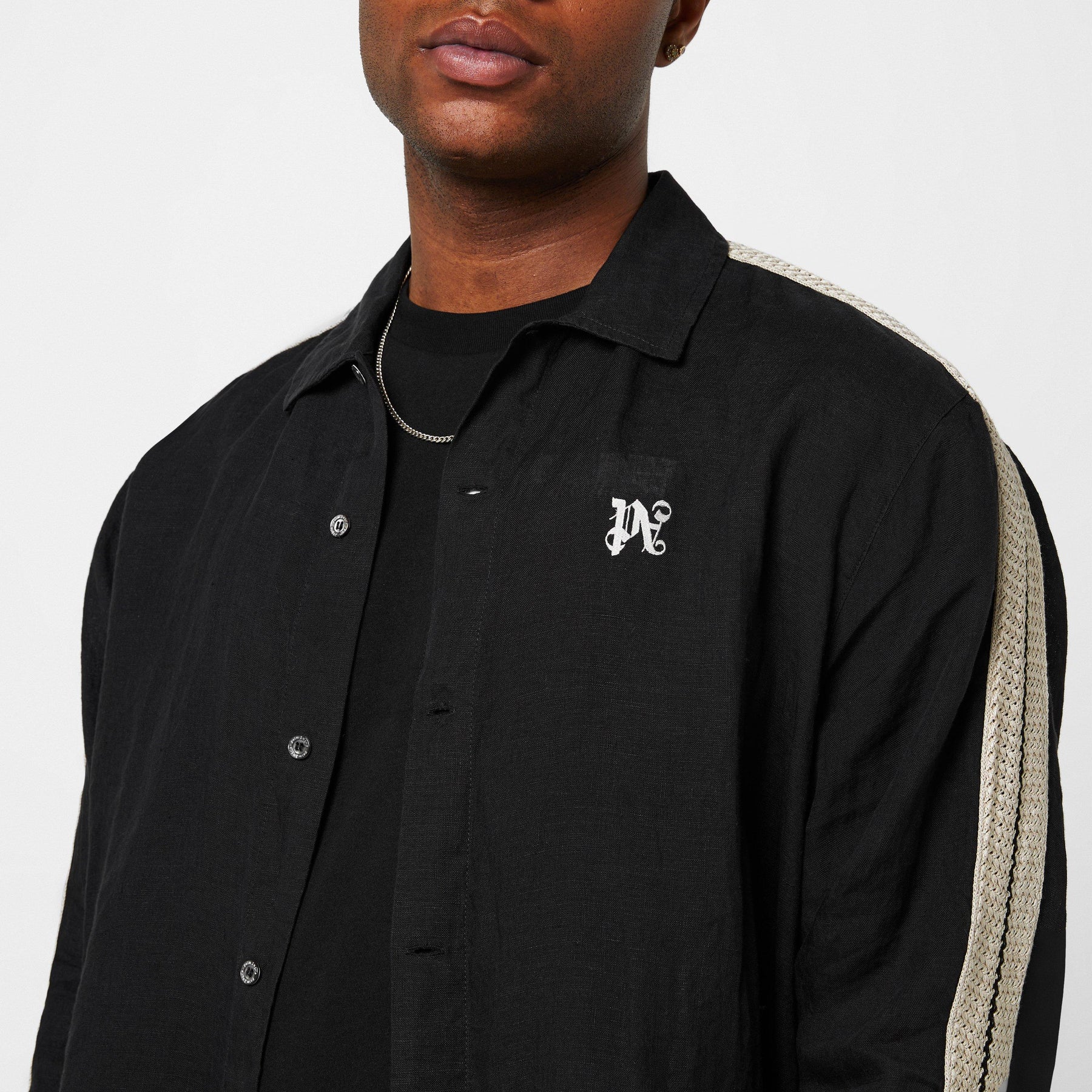 Monogram Polo Track Shirt