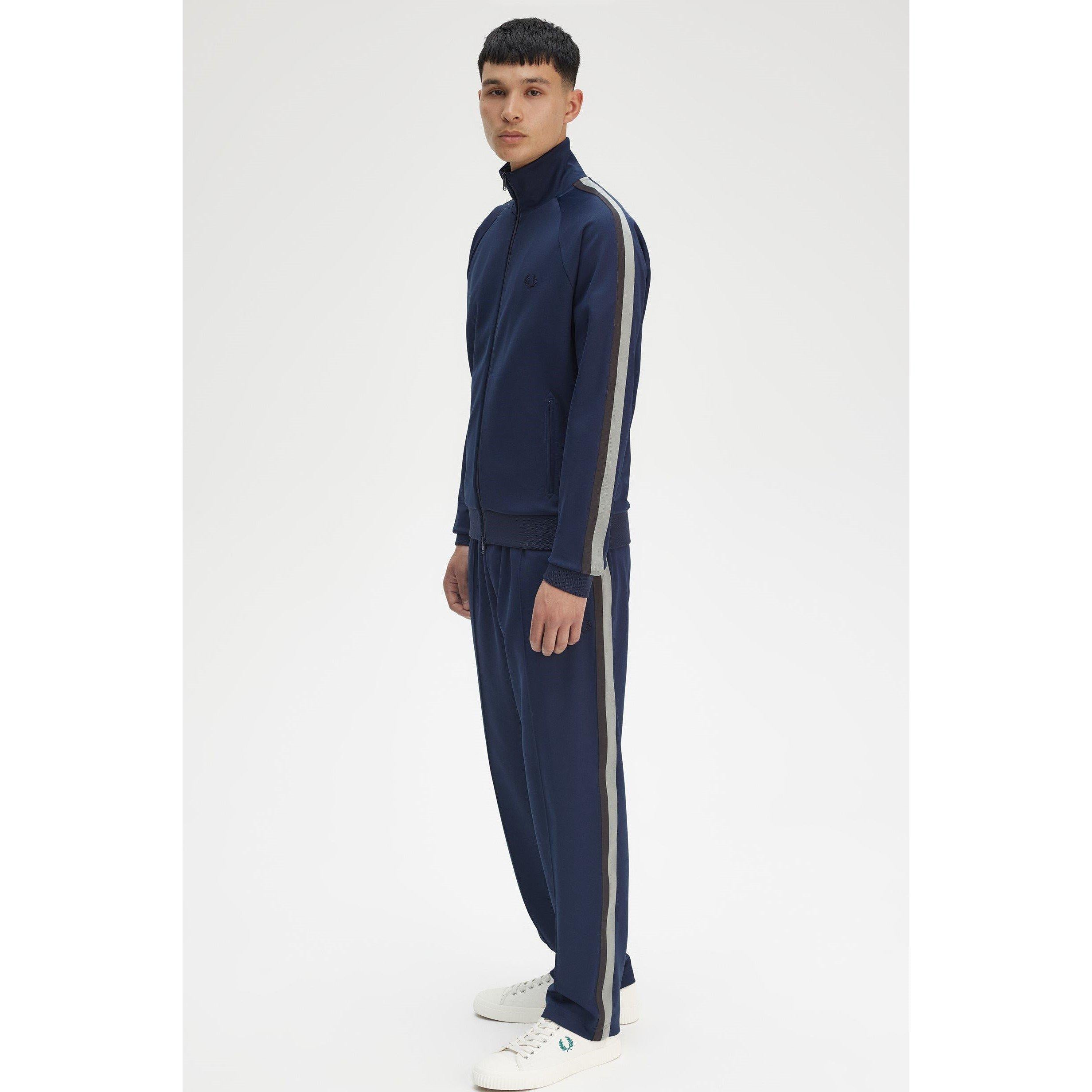 Full-Zip Athletic Fit Tracksuit Top