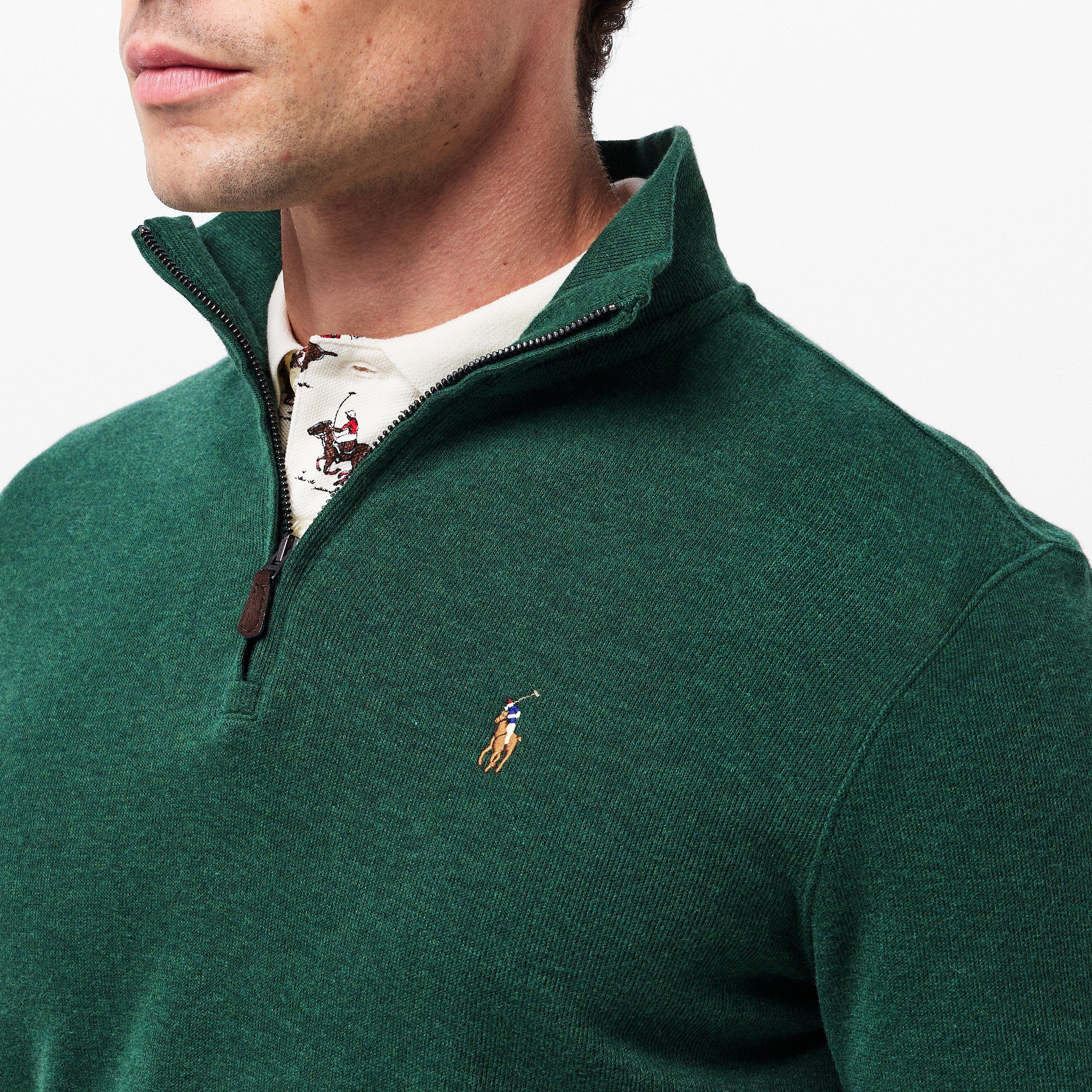Estate Fleece Quarter Zip Sweater