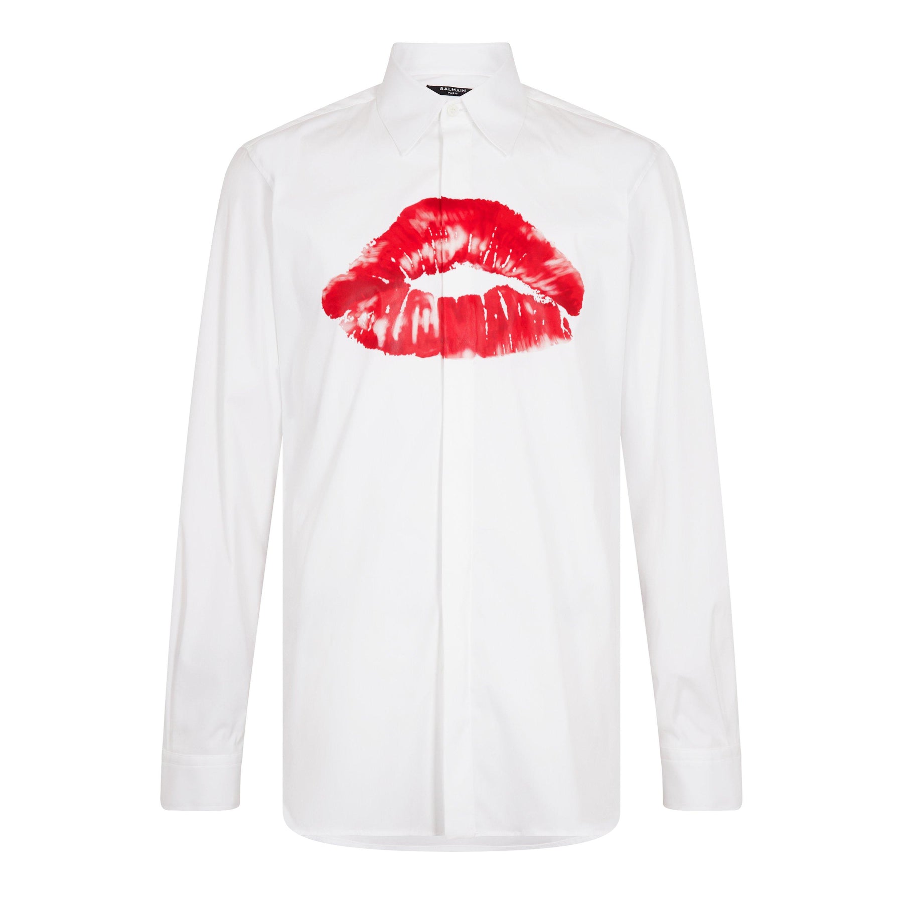 Kiss Print Poplin Shirt