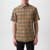 Men's Check Cotton Shirt