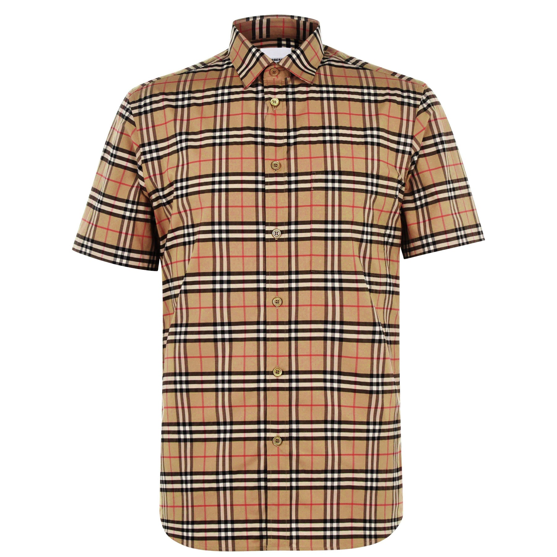 Men's Check Cotton Shirt