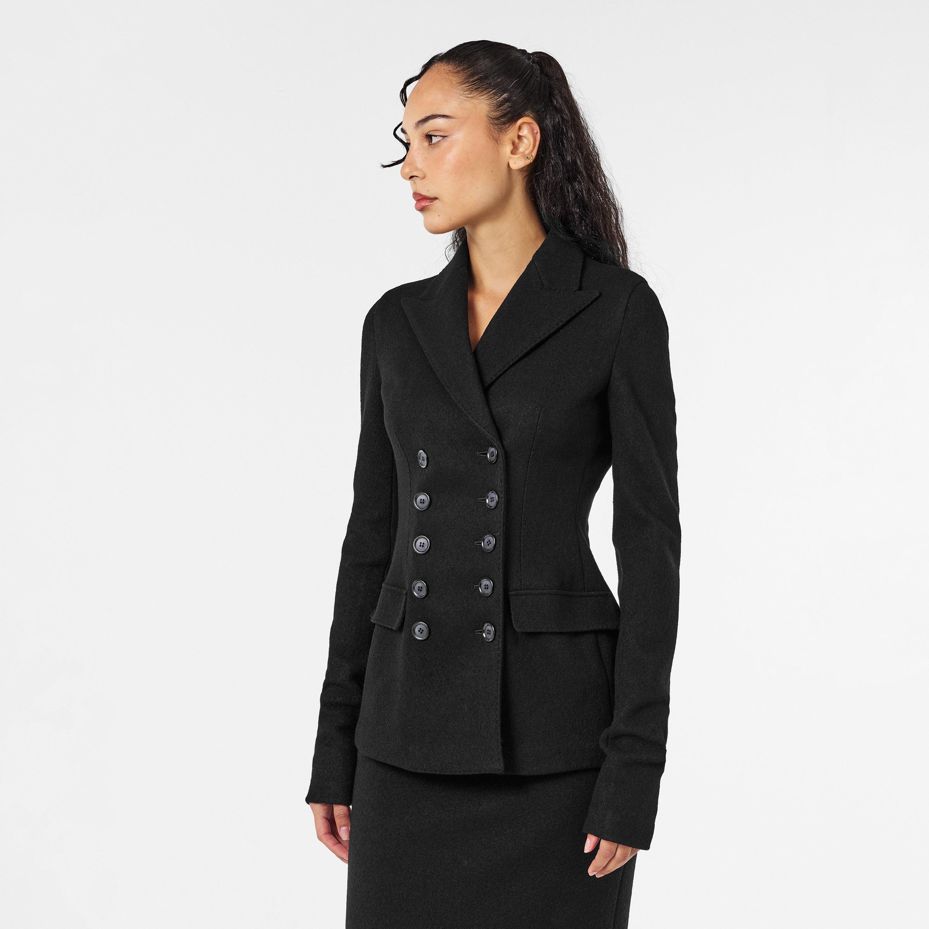 Structured Tailored Single Breasted Blazer