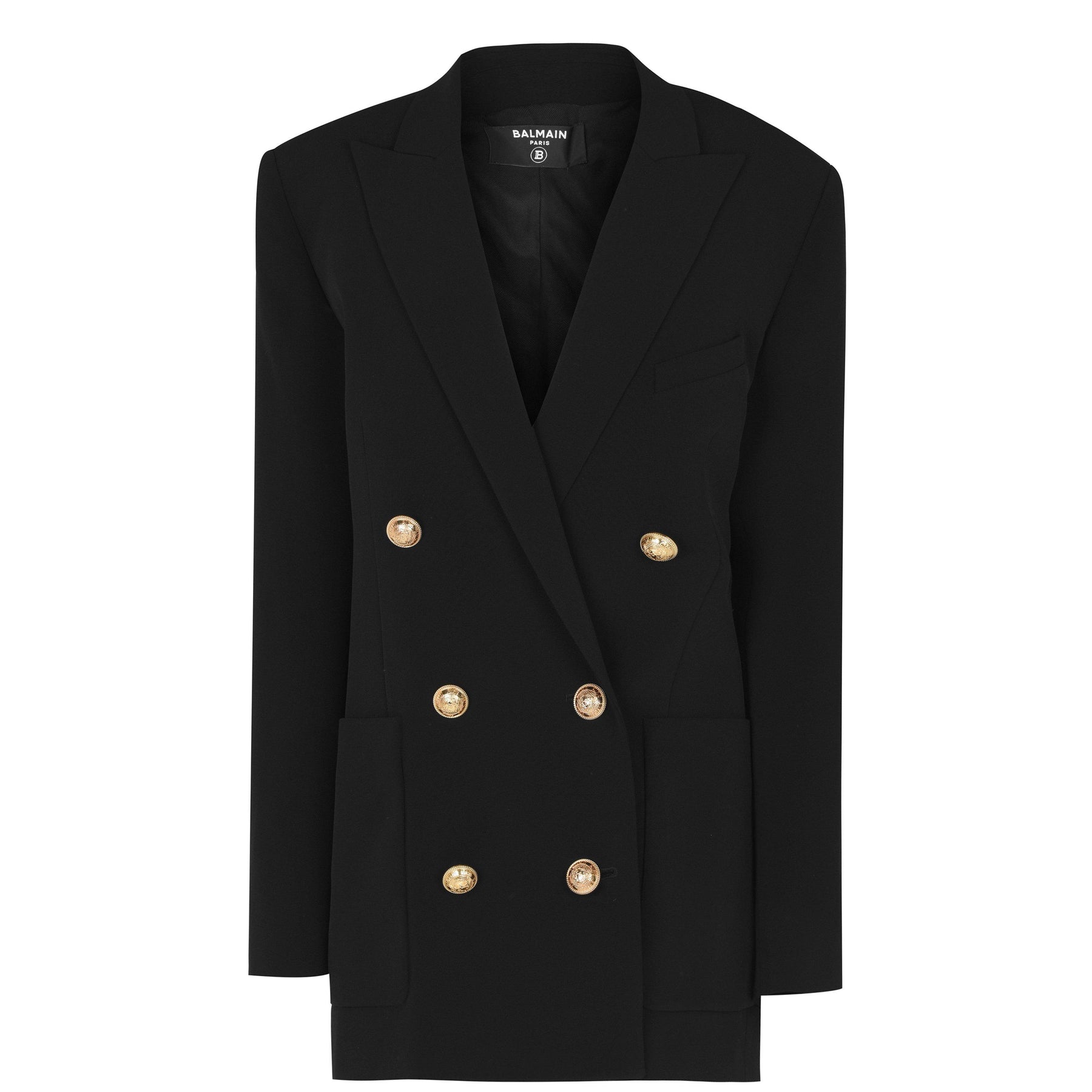 6 Buttoned Boyfriend Blazer