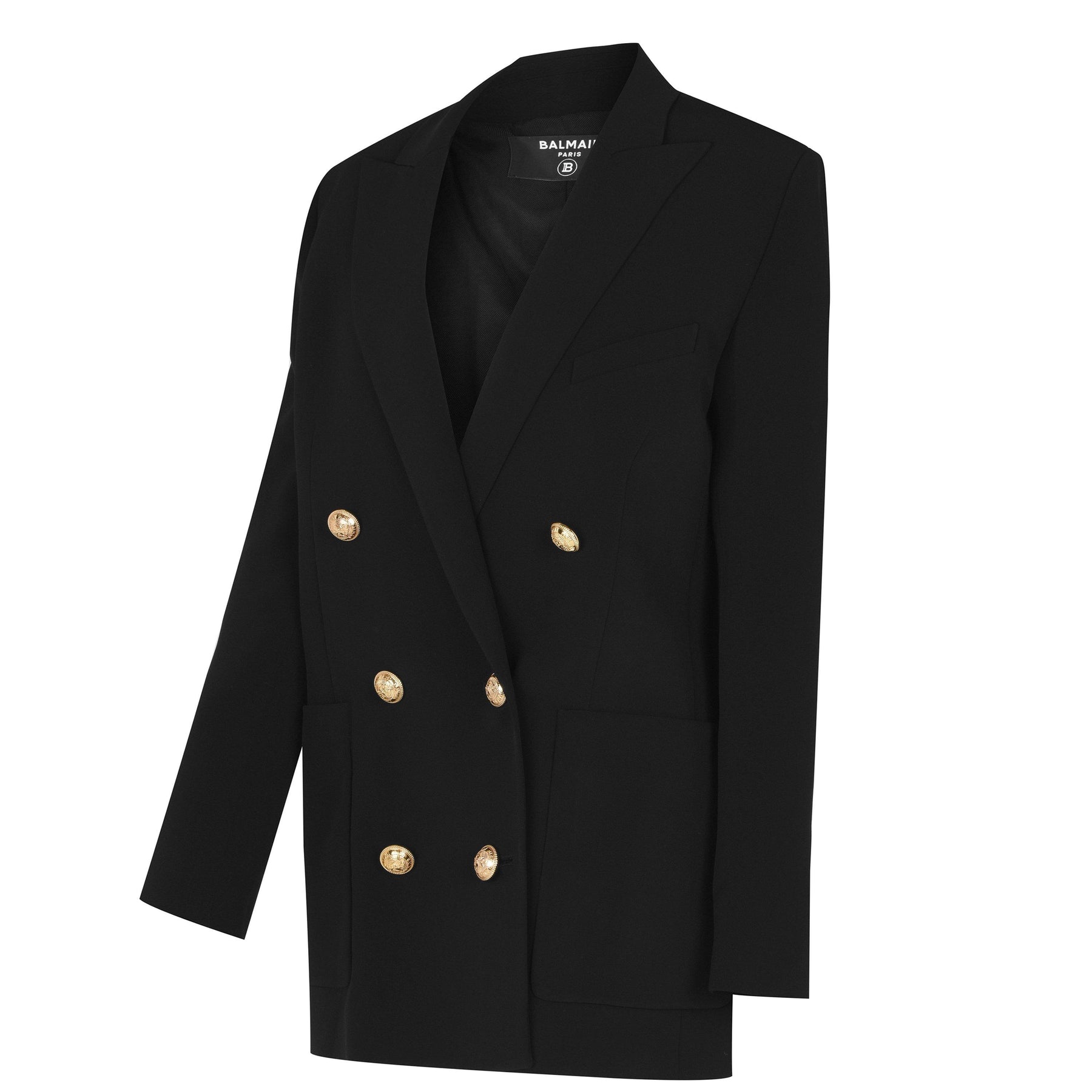 6 Buttoned Boyfriend Blazer