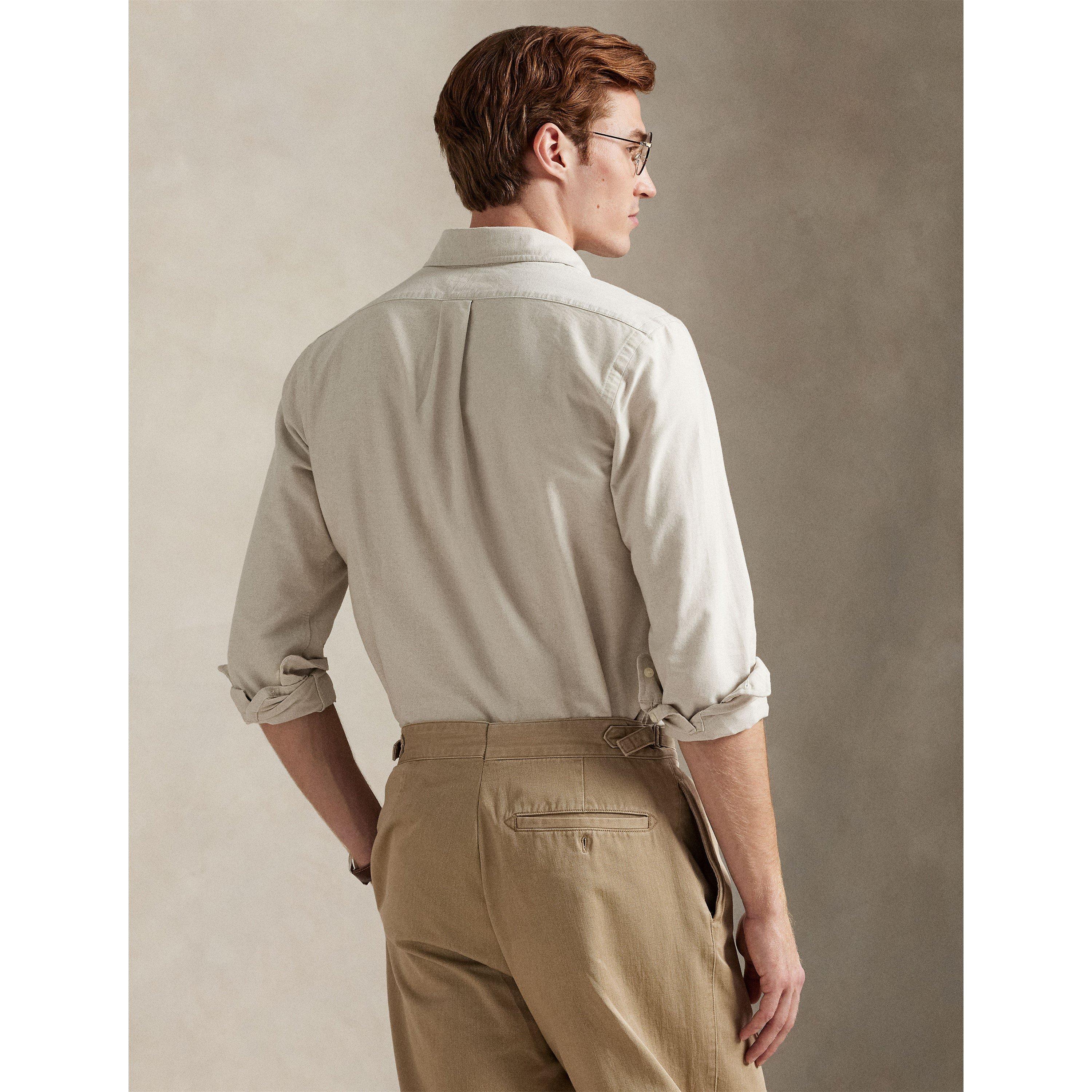 Slim Fit Oxford Long Sleeve Shirt