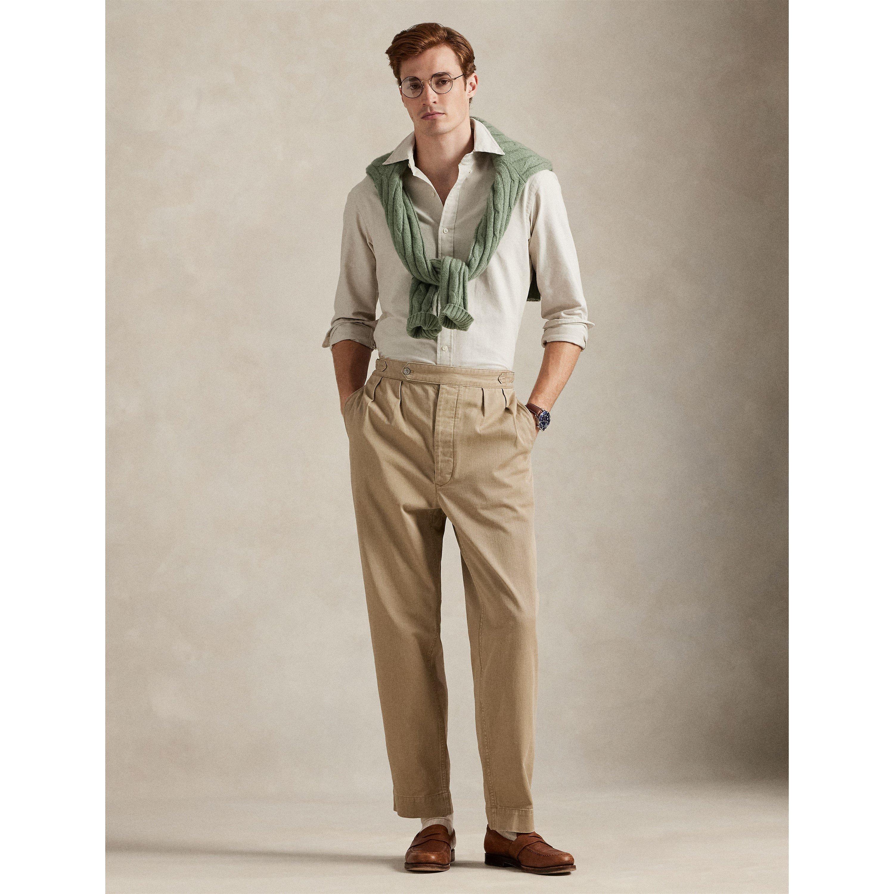 Slim Fit Oxford Long Sleeve Shirt