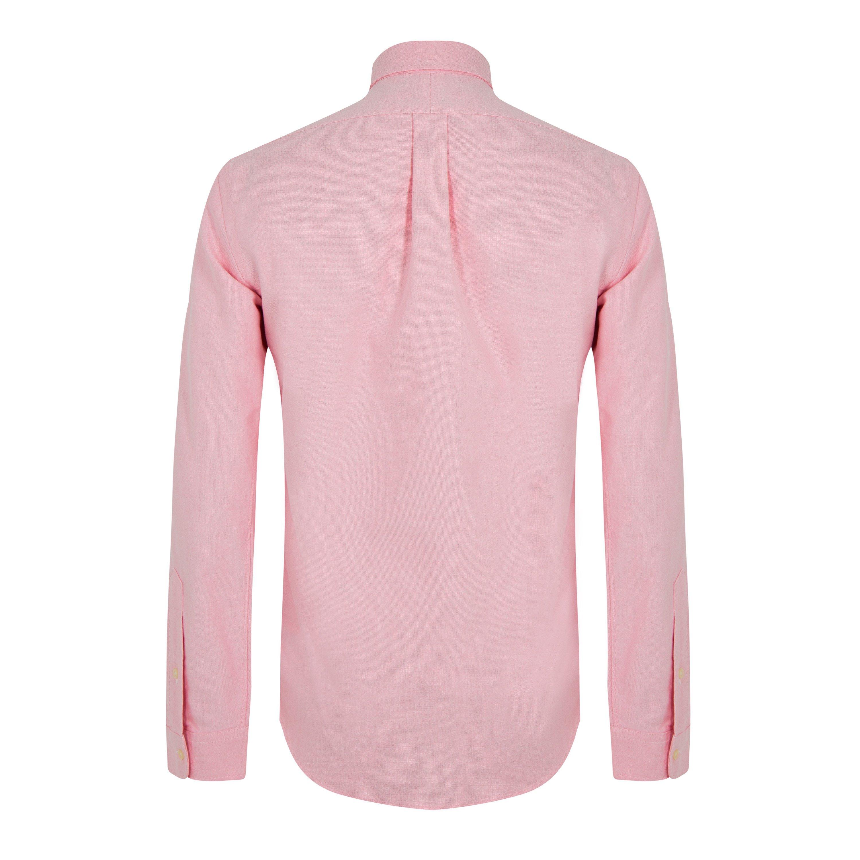 Men's Slim Fit Oxford Long Sleeve Shirt