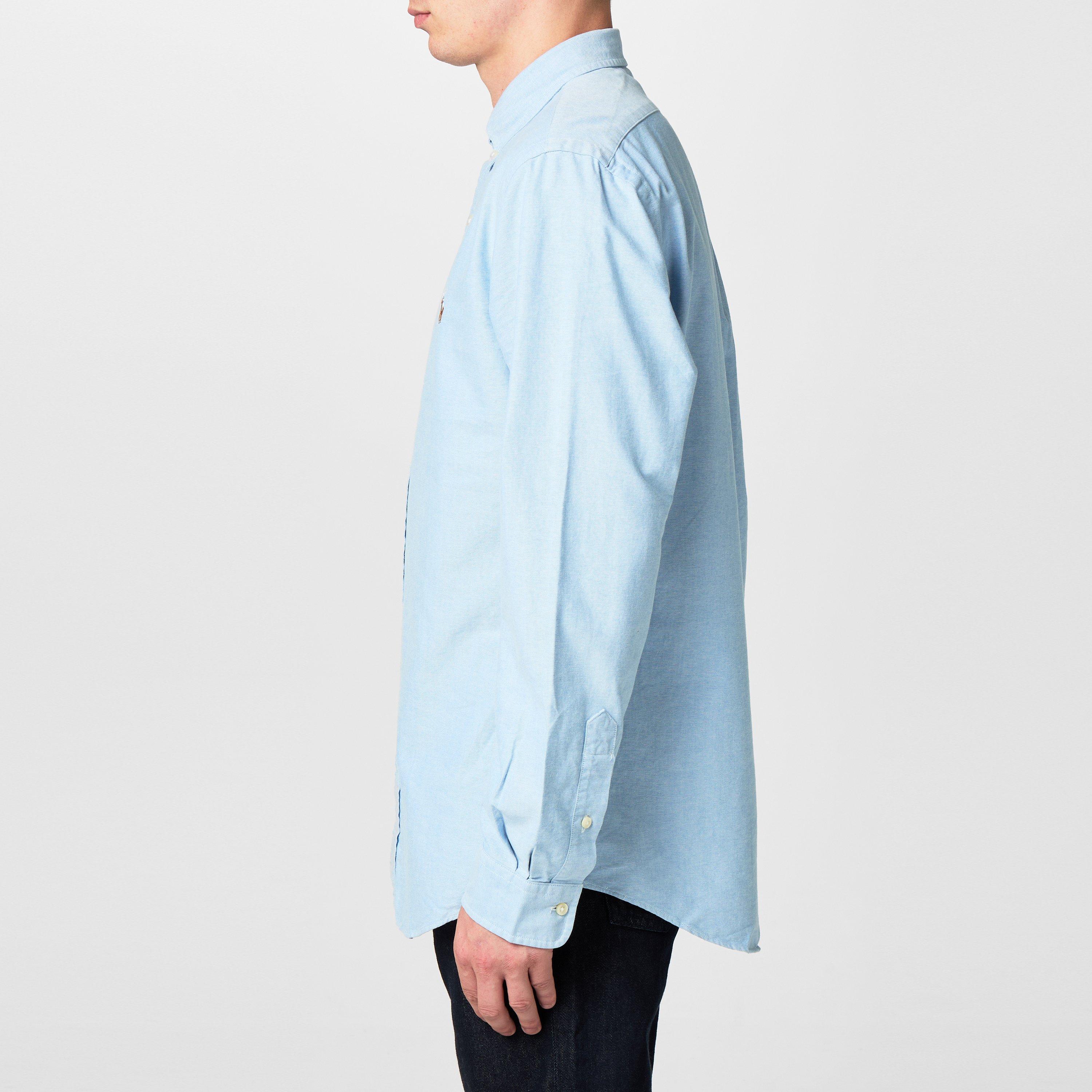 Men's Slim Fit Oxford Long Sleeve Shirt