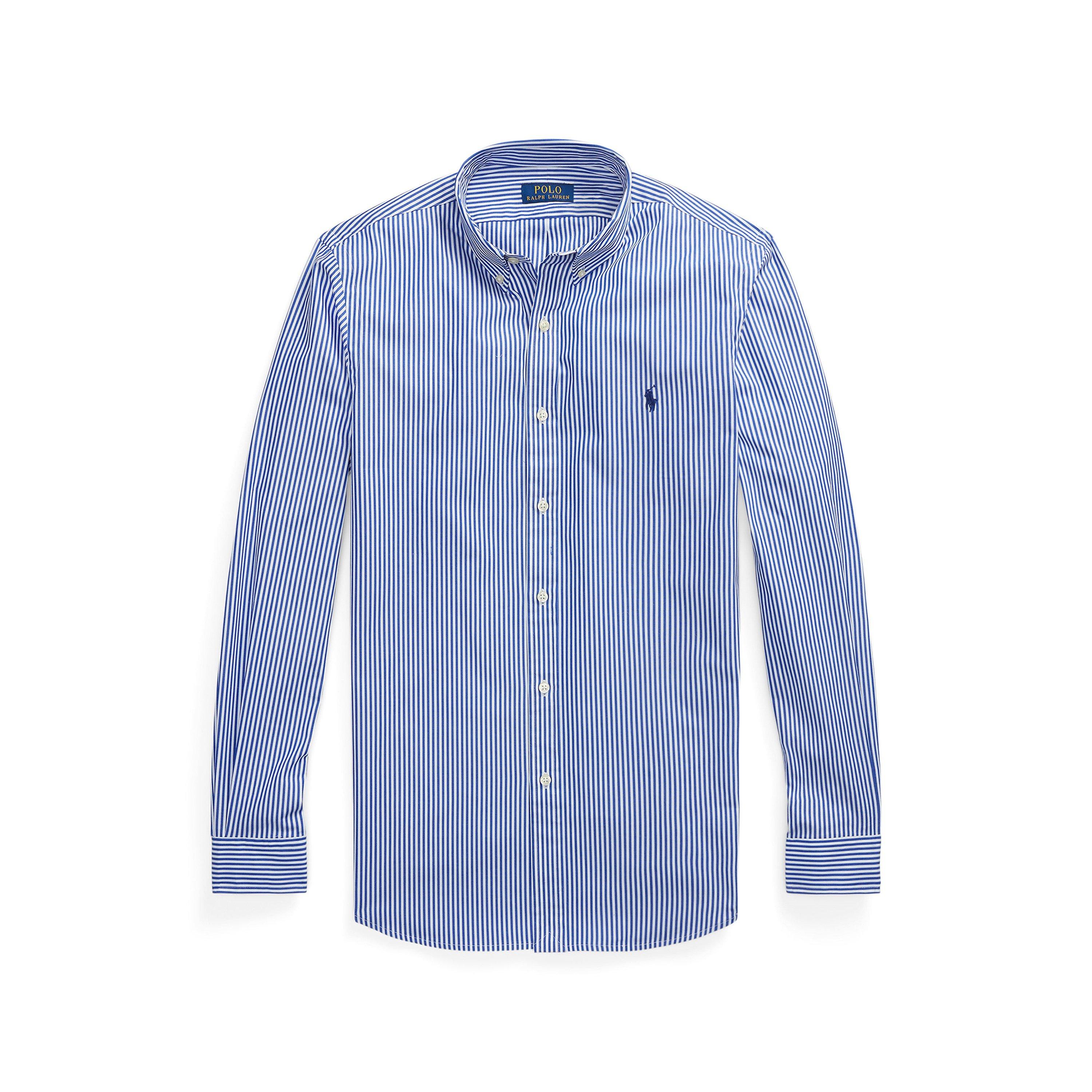 Stripe Poplin Slim Fit Shirt