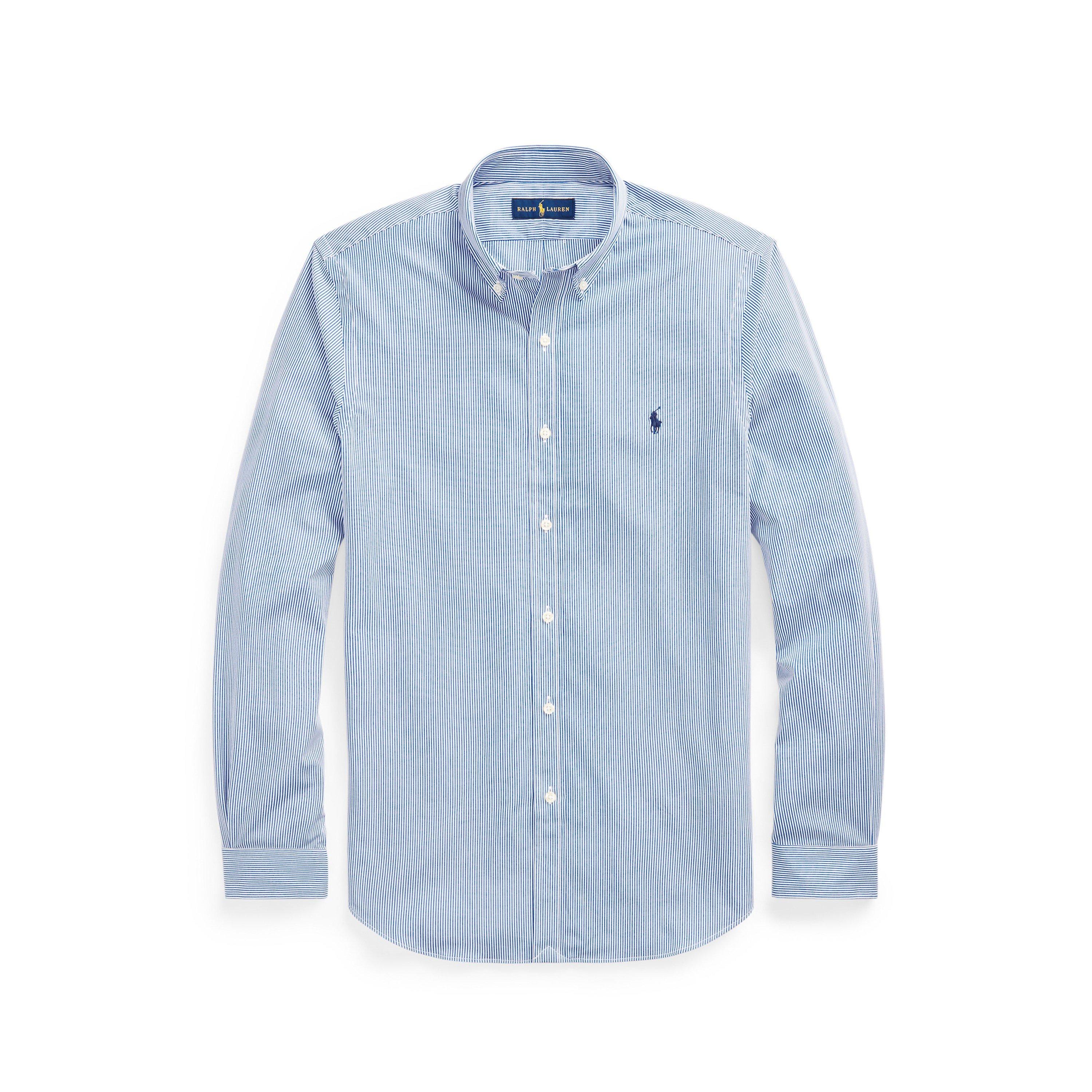 Stripe Poplin Slim Fit Shirt