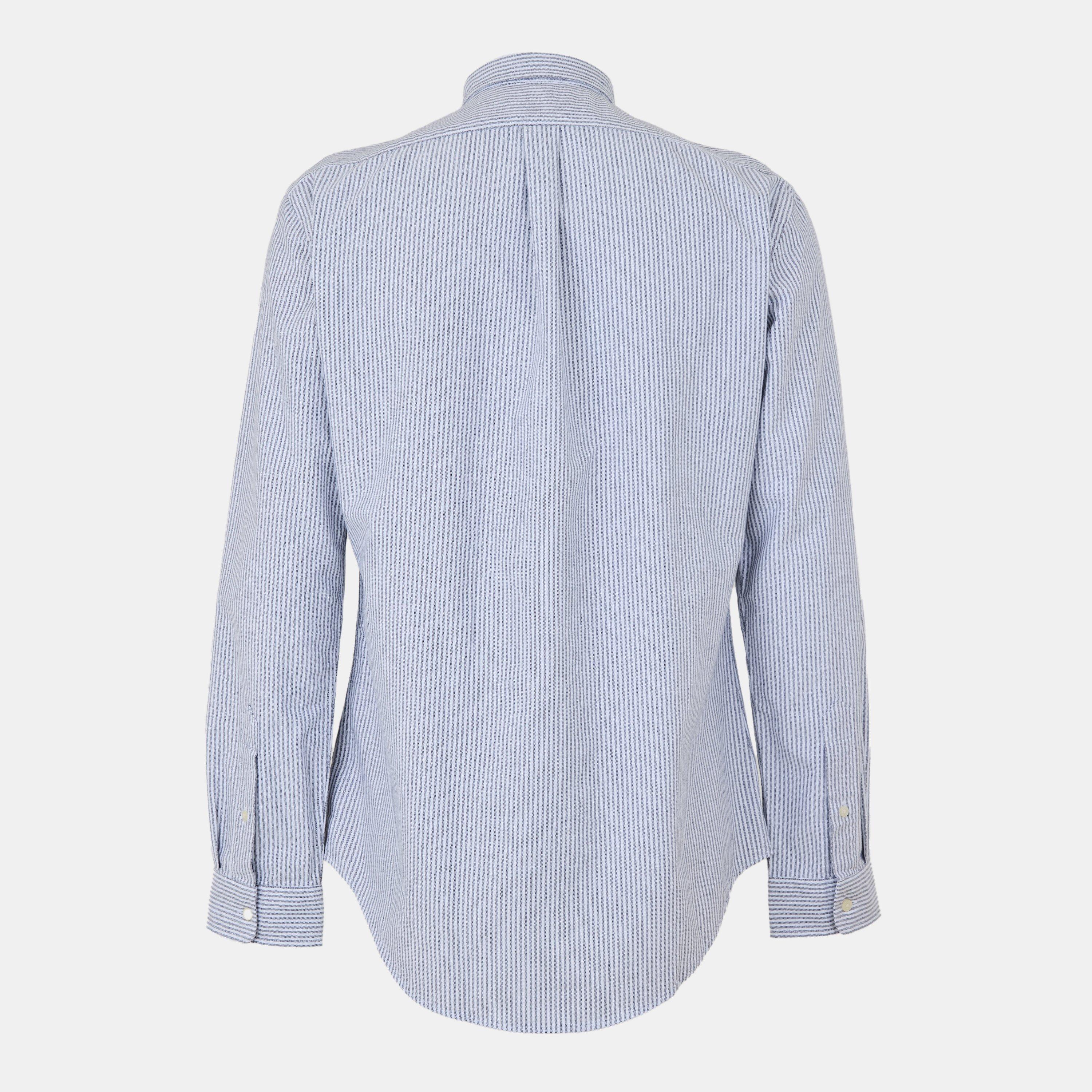 Slim Fit Striped Oxford Shirt