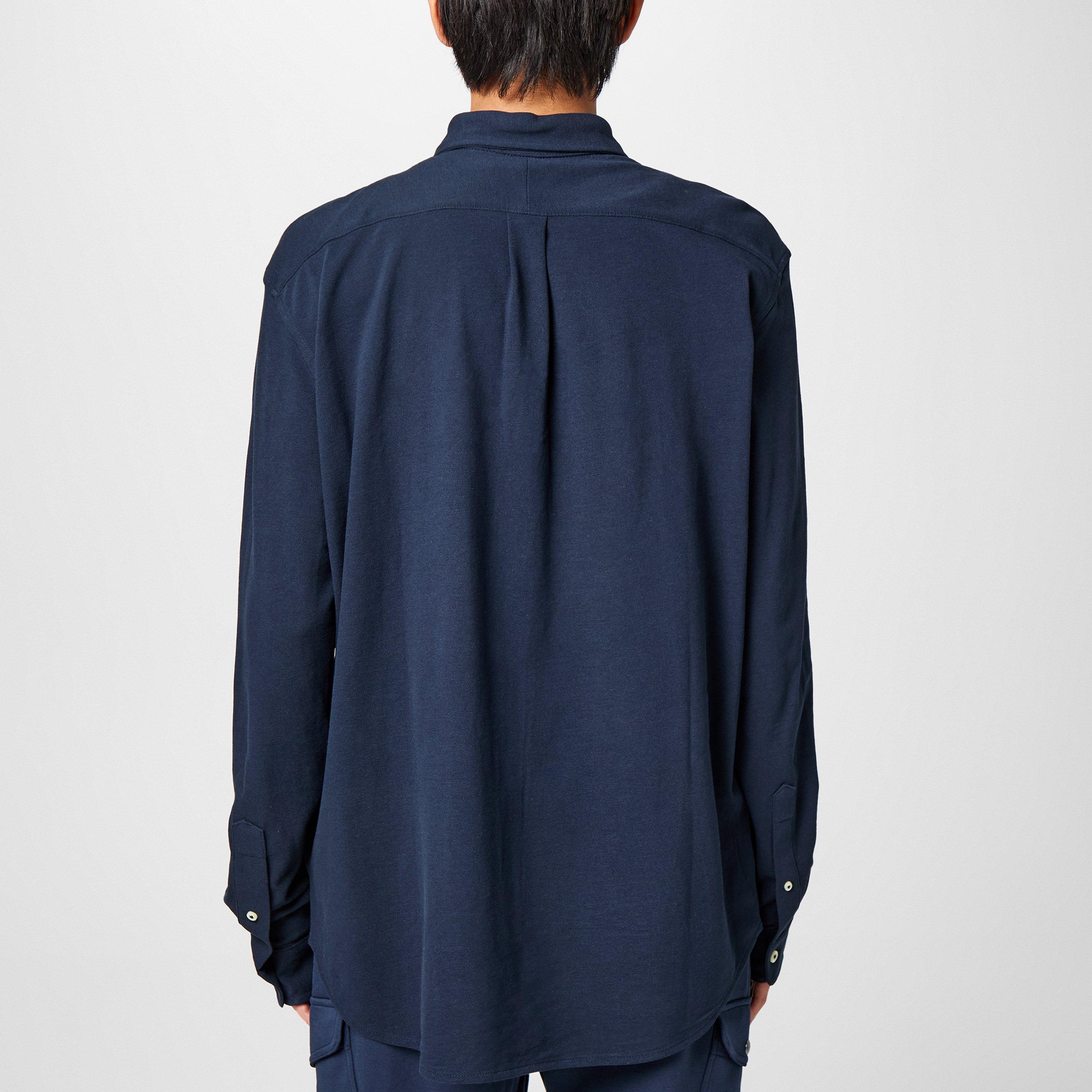 Men's Slim Fit Button-Down Plain Shirt