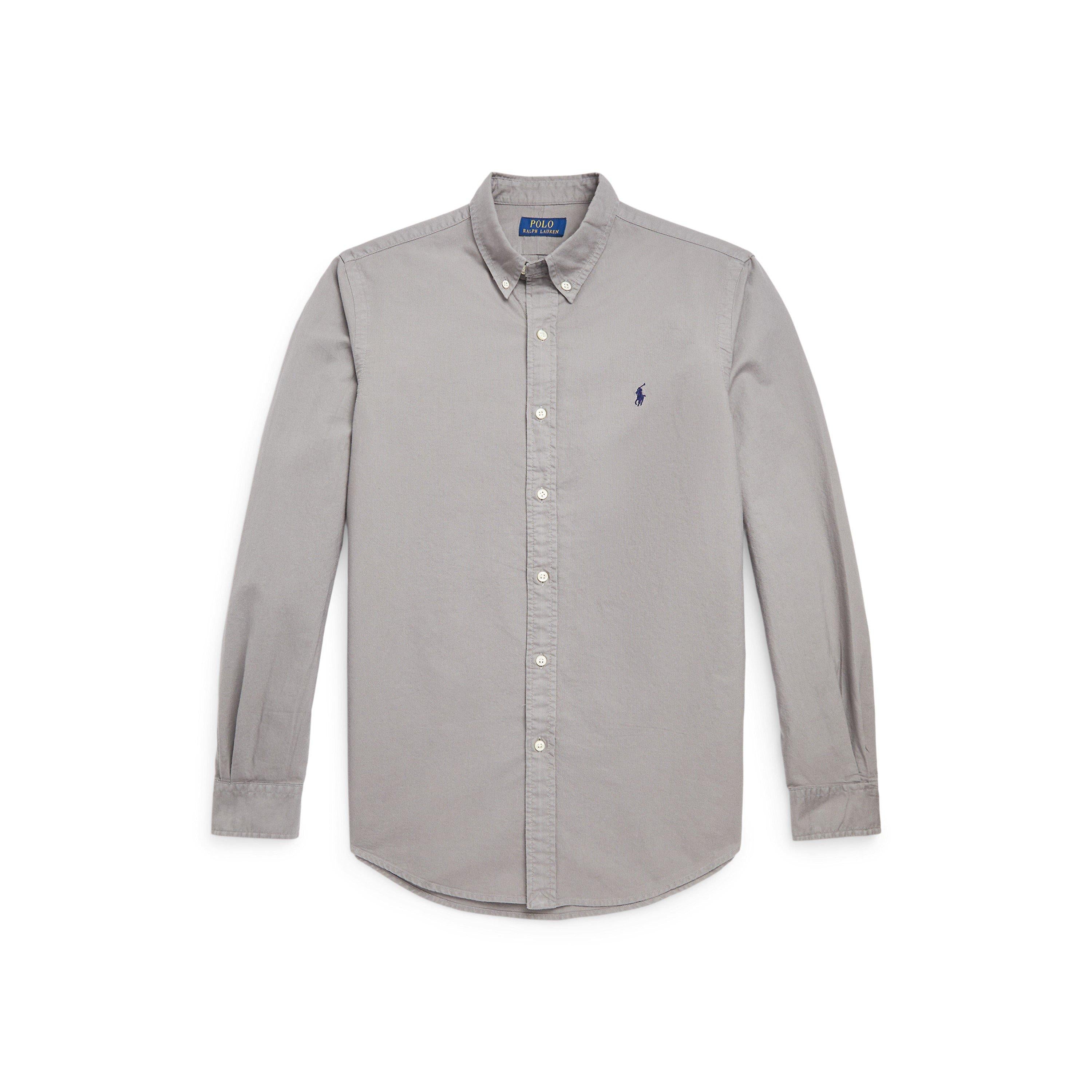Slim Fit Oxford Long Sleeve Shirt