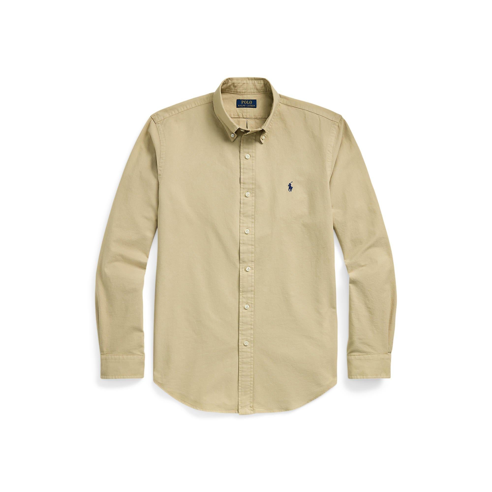 Men's Slim Fit Oxford Long Sleeve Shirt