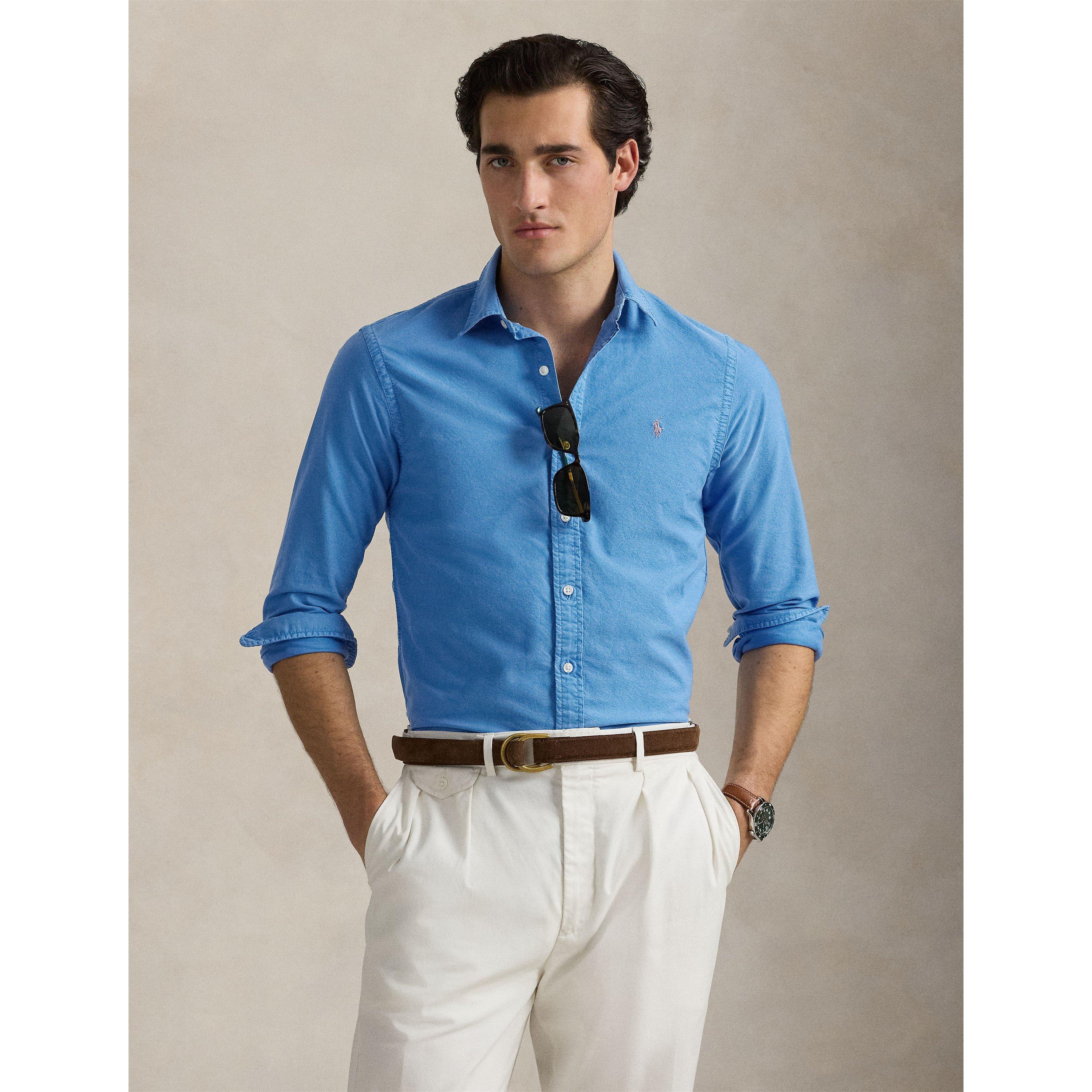 Slim Fit Oxford Long Sleeve Shirt