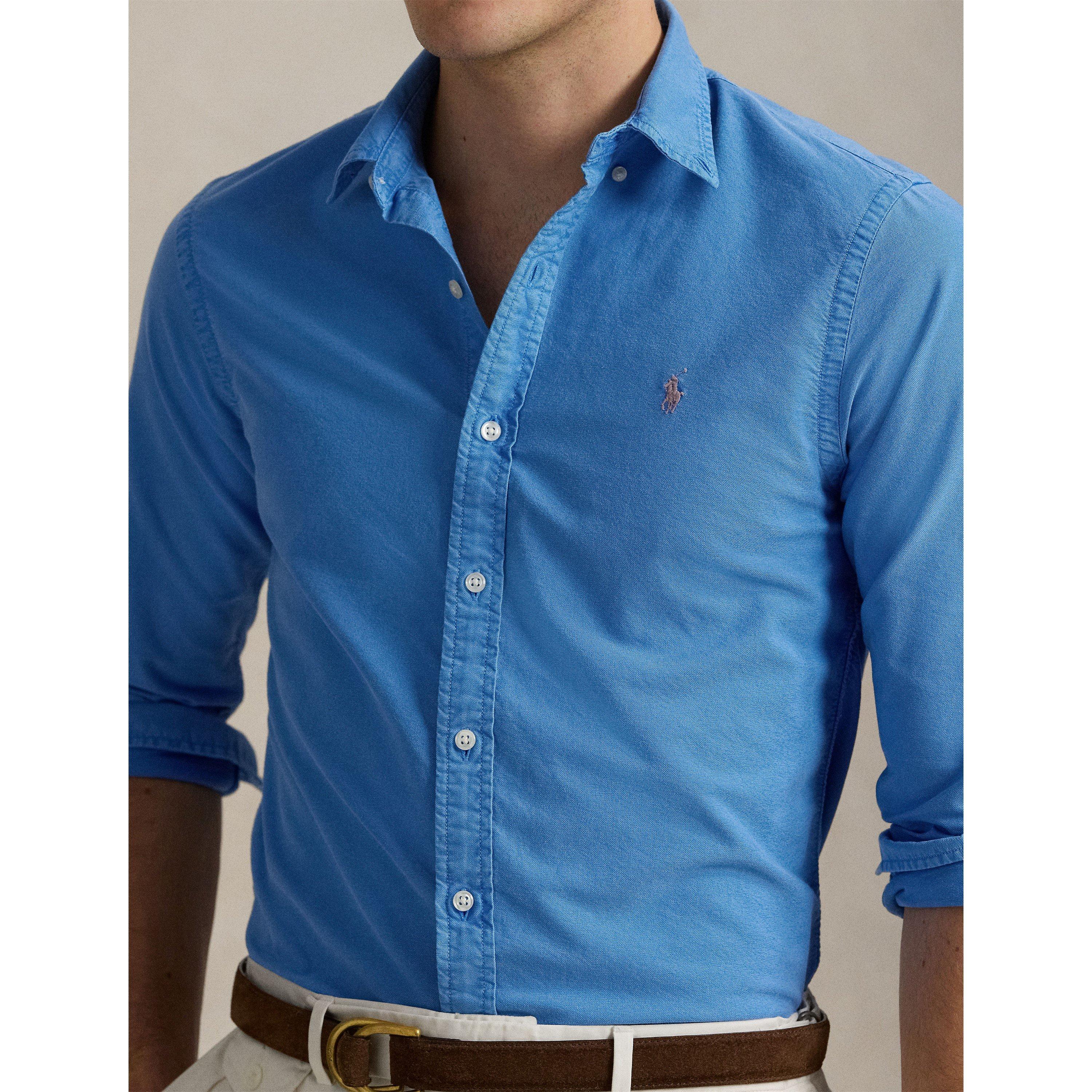 Slim Fit Oxford Long Sleeve Shirt