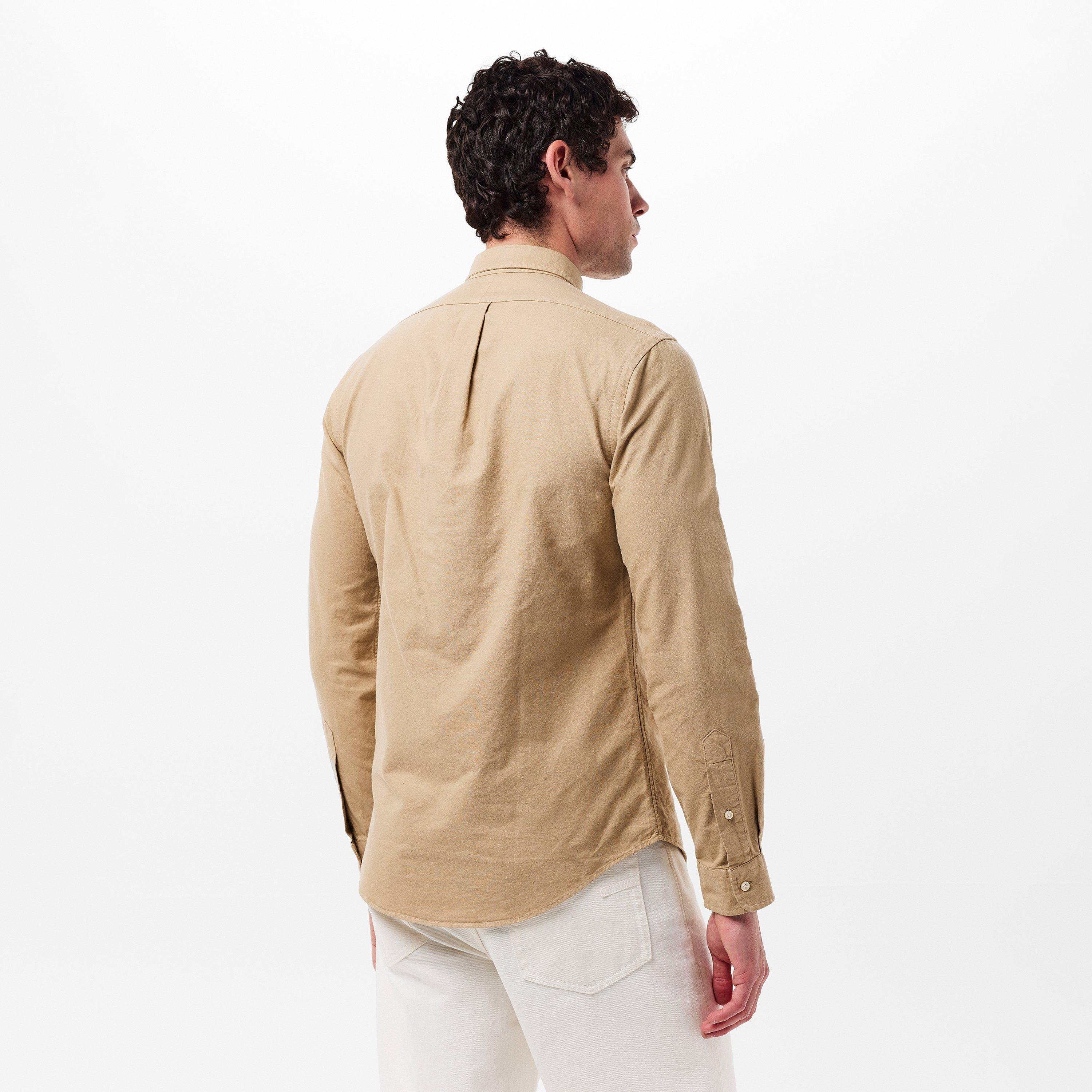 Men's Slim Fit Oxford Long Sleeve Shirt