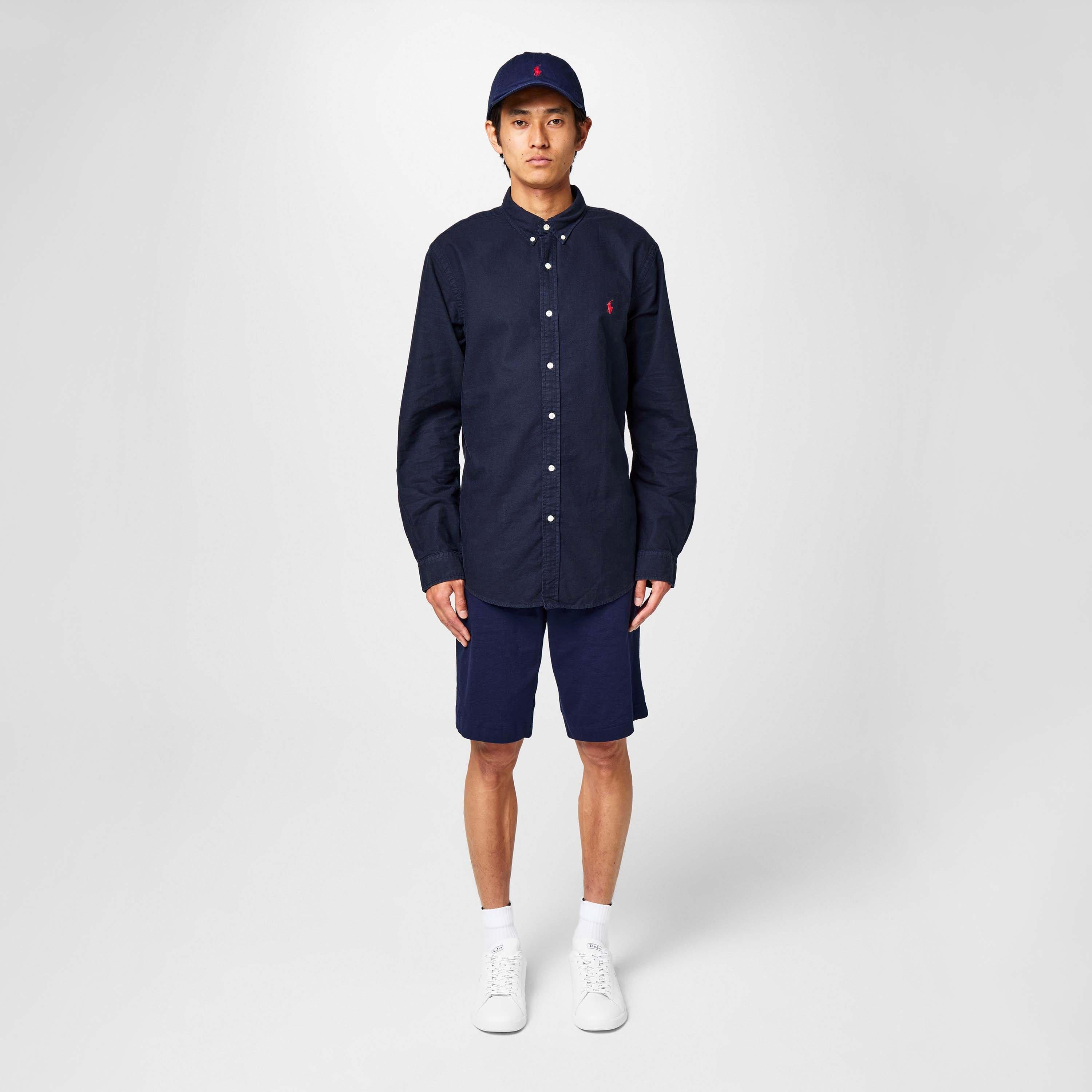 Men's Slim Fit Oxford Long Sleeve Shirt