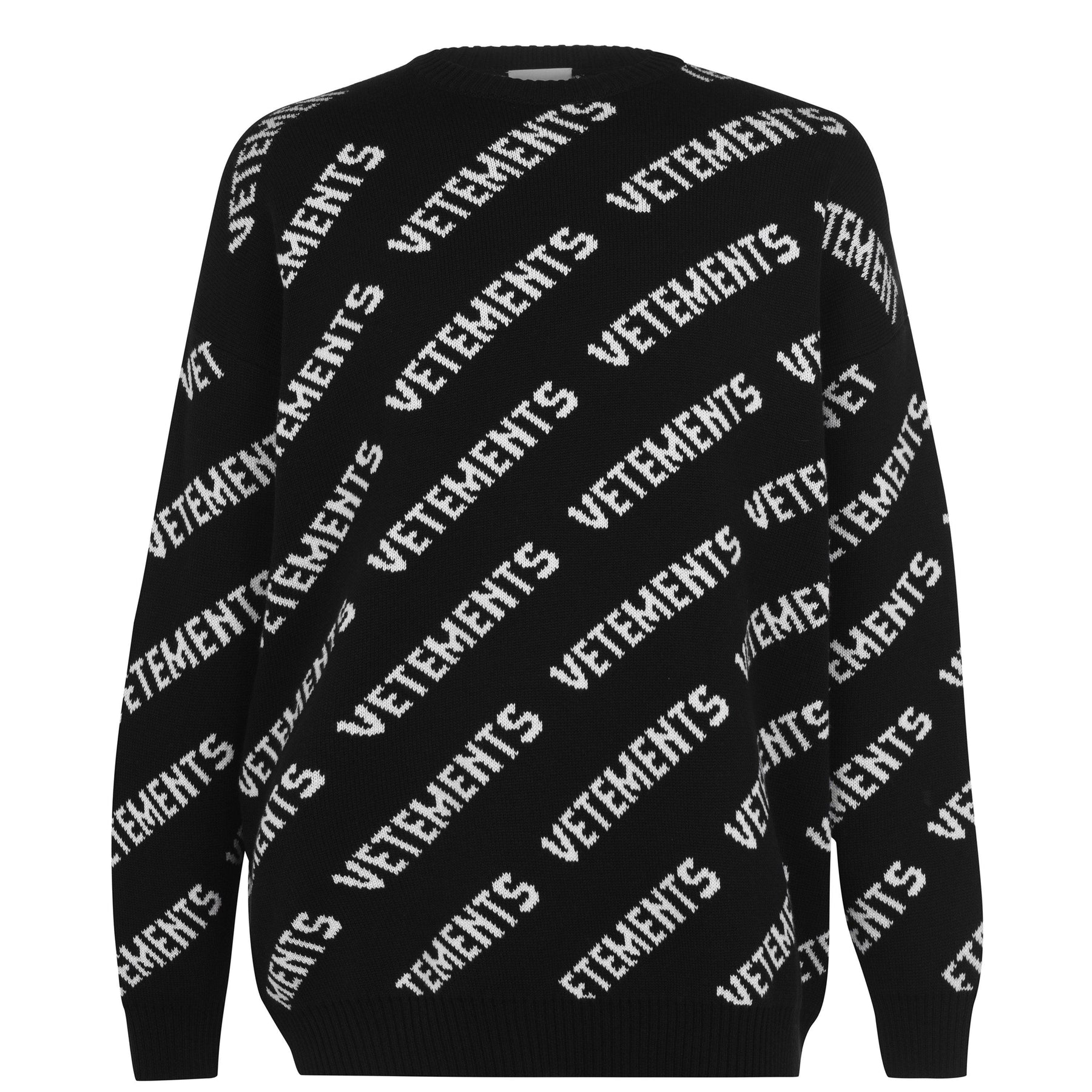 All Over Logo Crew Neck Jumper