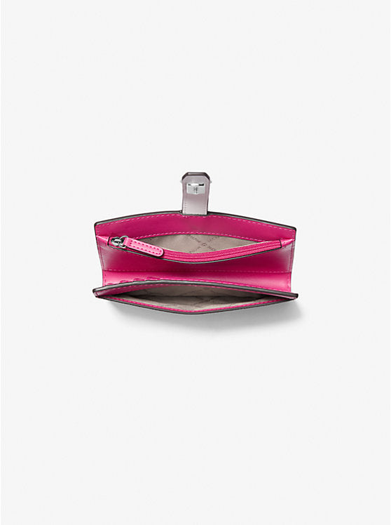 Greenwich Medium Zebra Signature Logo Wallet