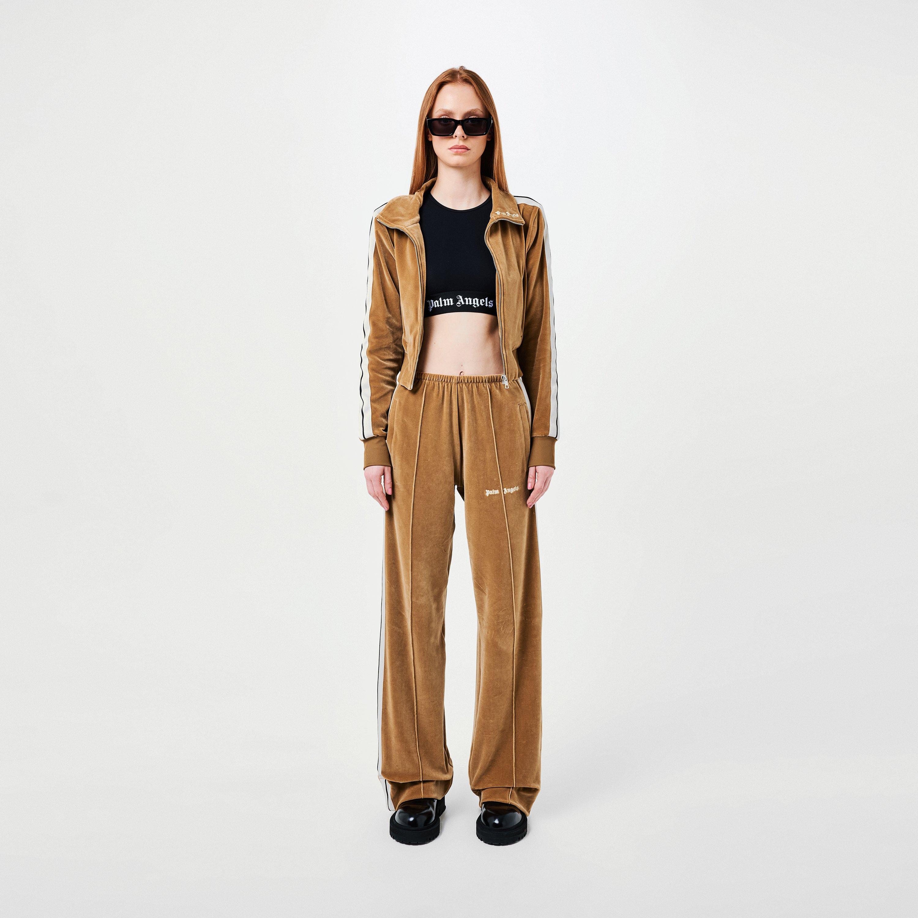 Velvet Loose Track Pants