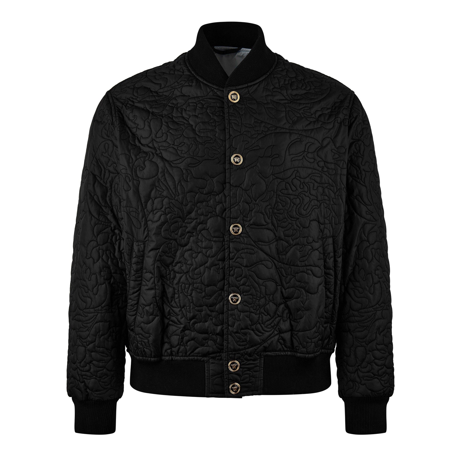 Baroque Quilted Bomber Jacket