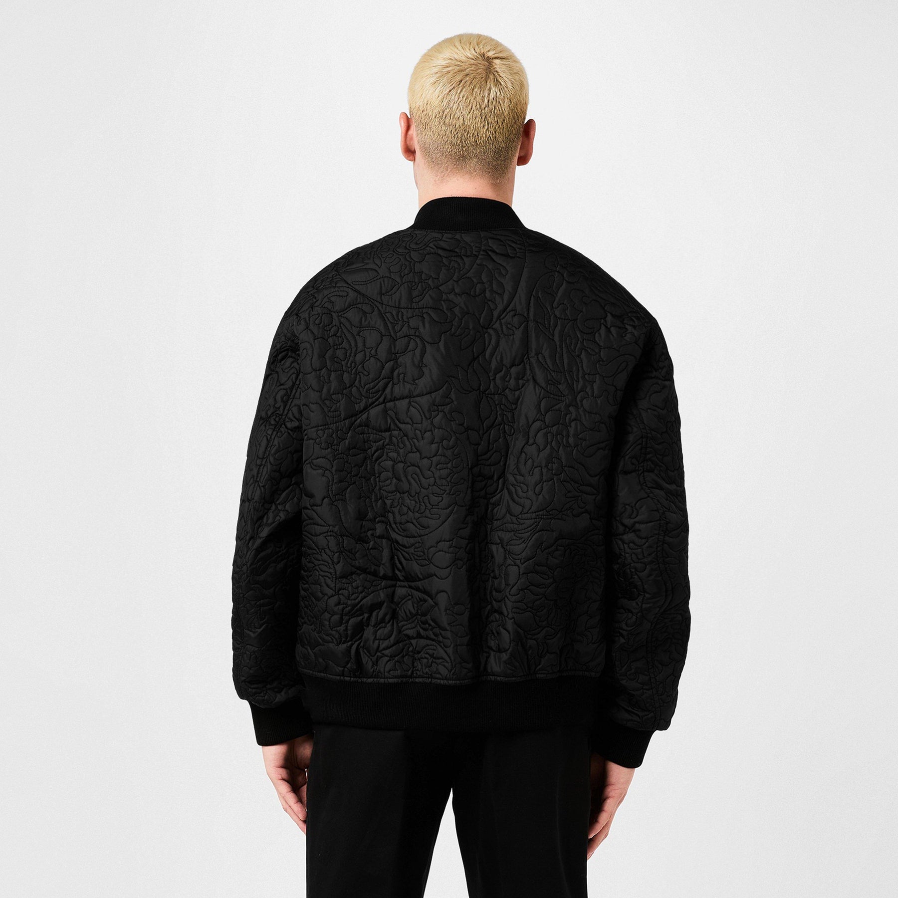 Baroque Quilted Bomber Jacket