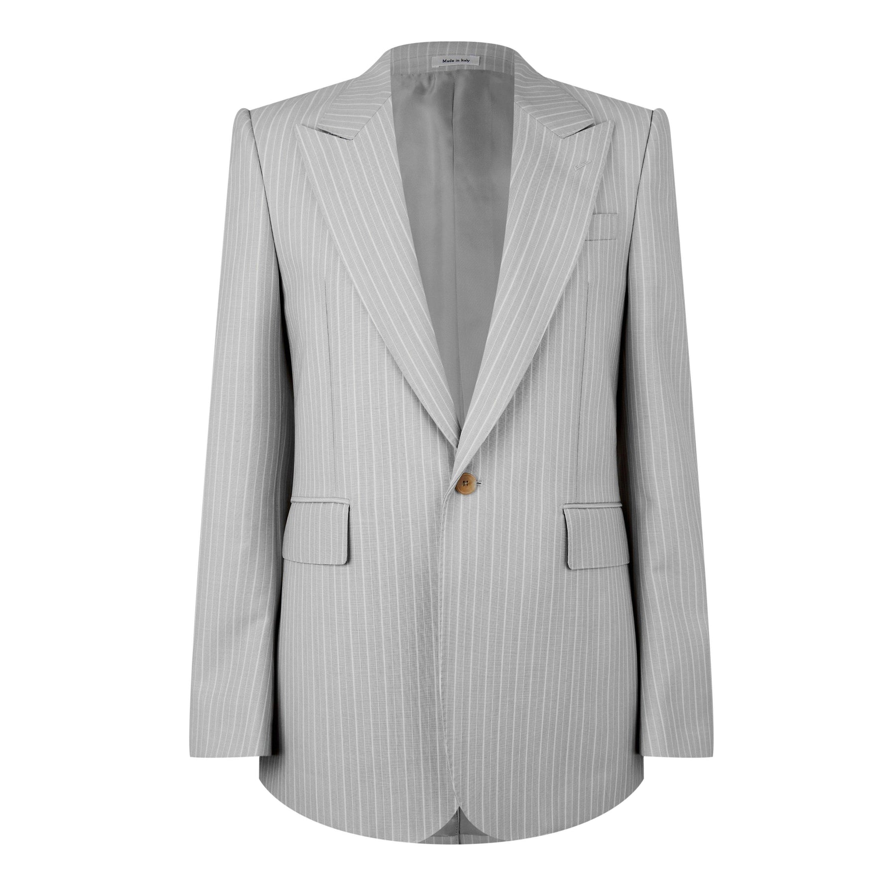 Neat Shoulder Single-Breasted Jacket