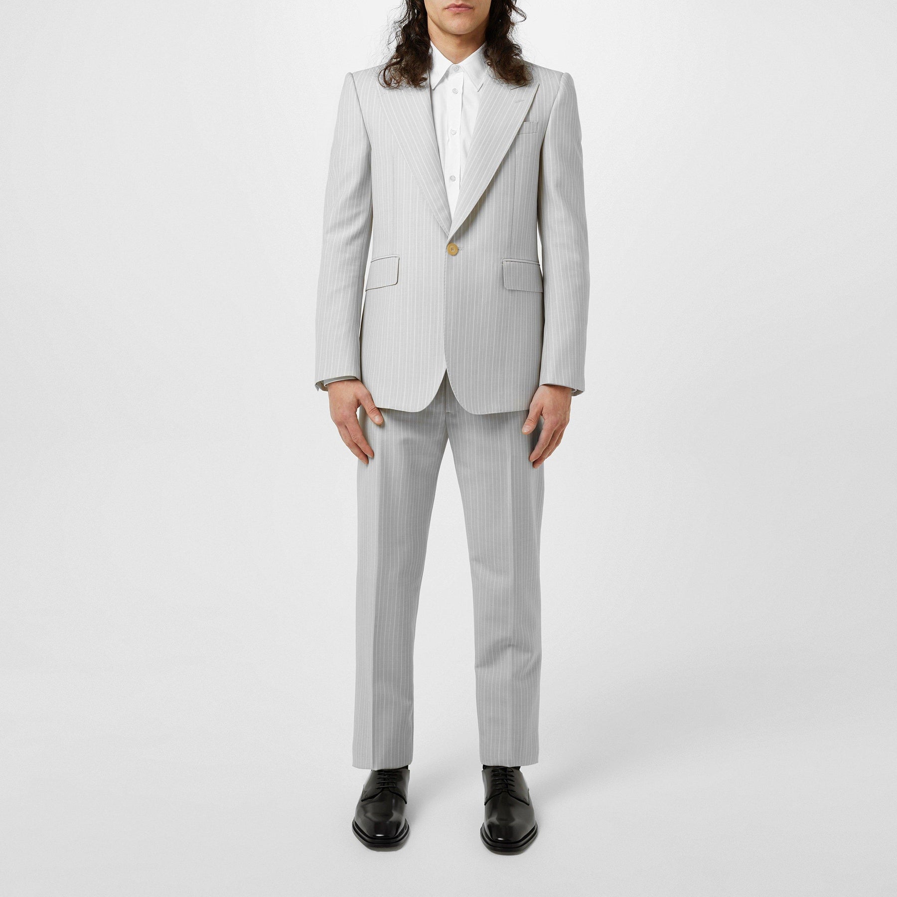 Neat Shoulder Single-Breasted Jacket